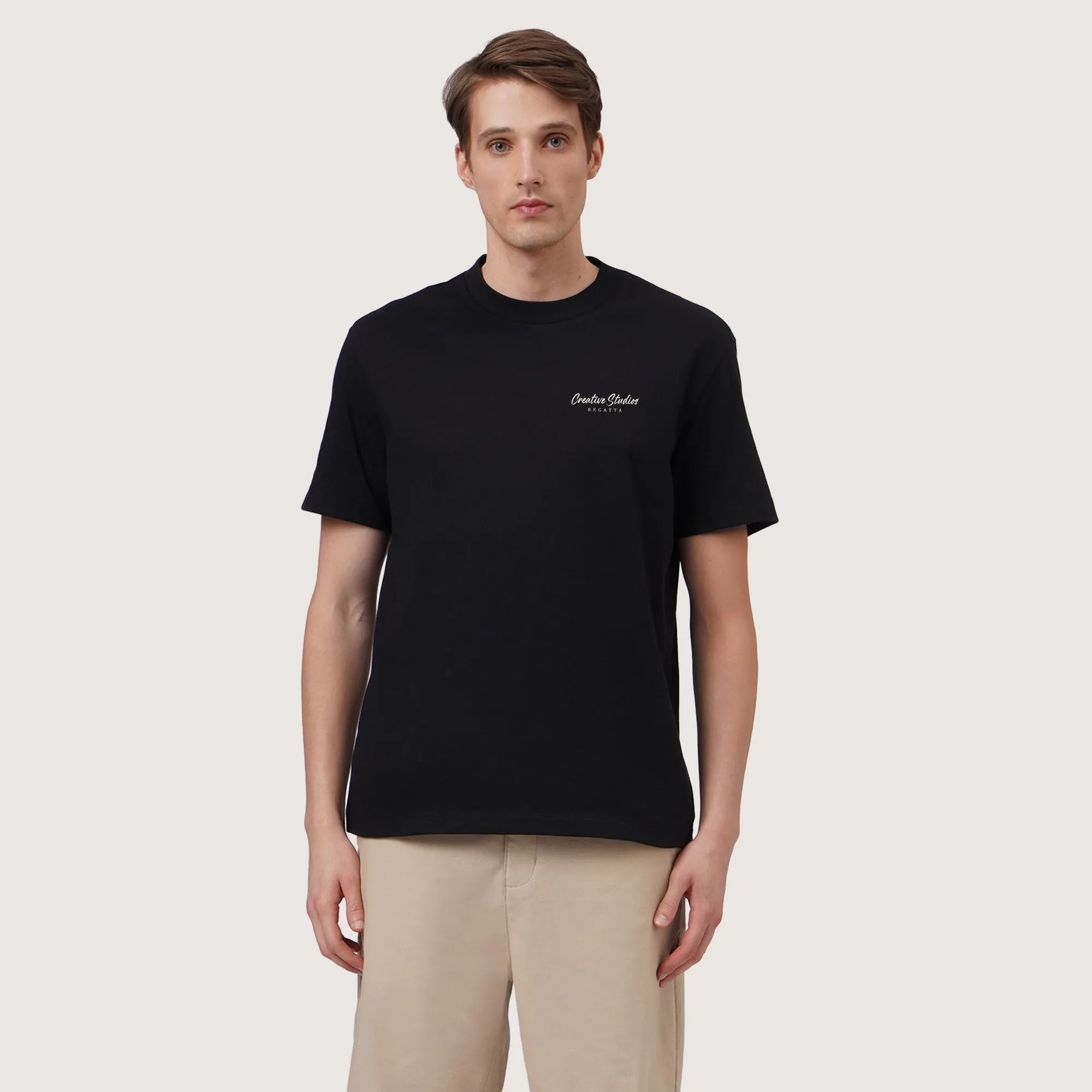 Regatta- Regular Fit Round Neck Graphic T-Shirt