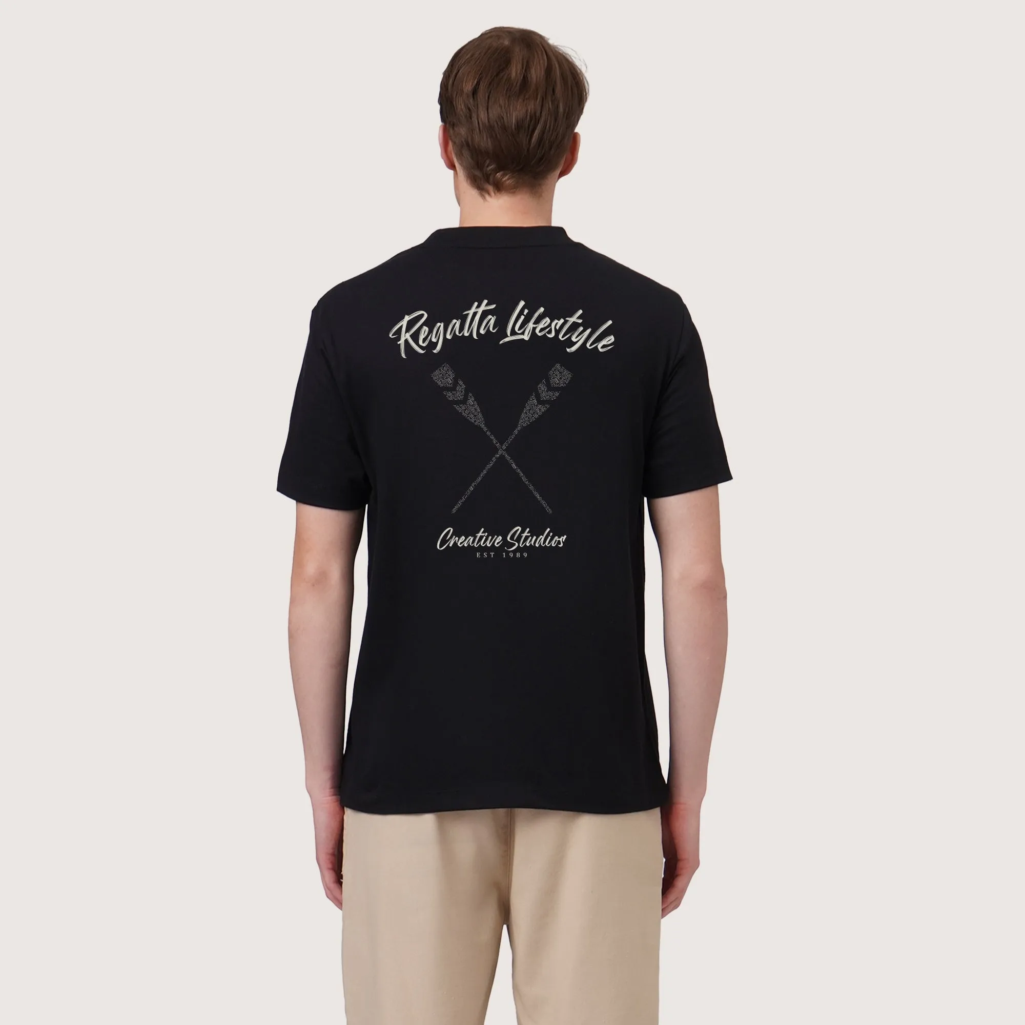 Regatta- Regular Fit Round Neck Graphic T-Shirt