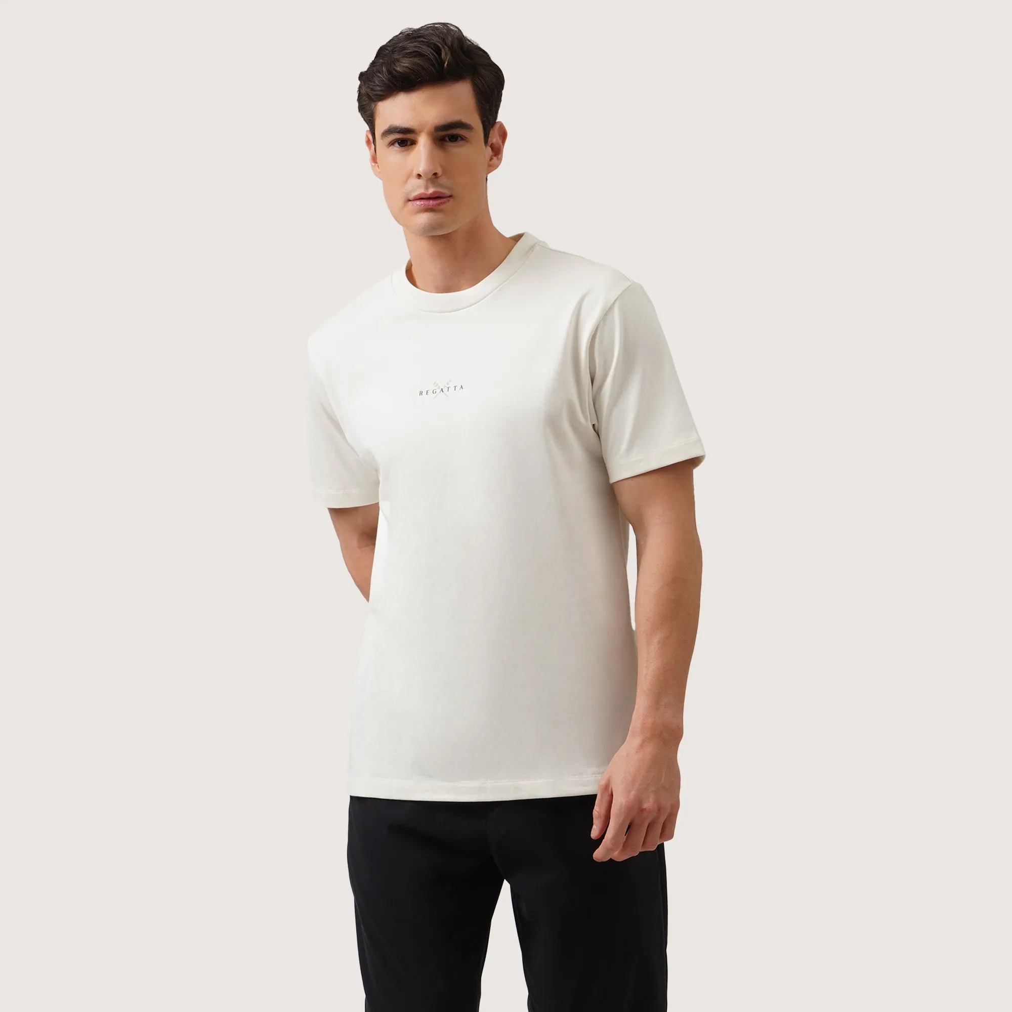 Regatta- Regular Fit Round Neck T-Shirt In Heavy Jersey