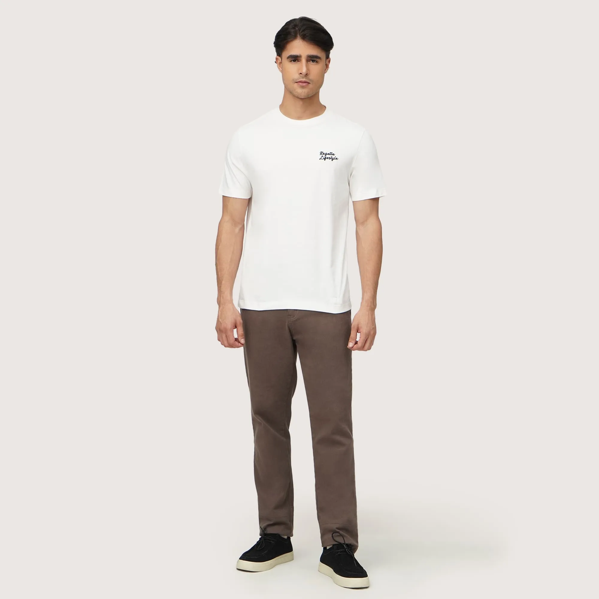 Regatta- Regular Fit Round Neck T-Shirt In Heavy Jersey