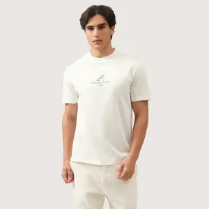 Regatta- Regular Fit Round Neck T-Shirt In Single Jersey With Watercolor Print