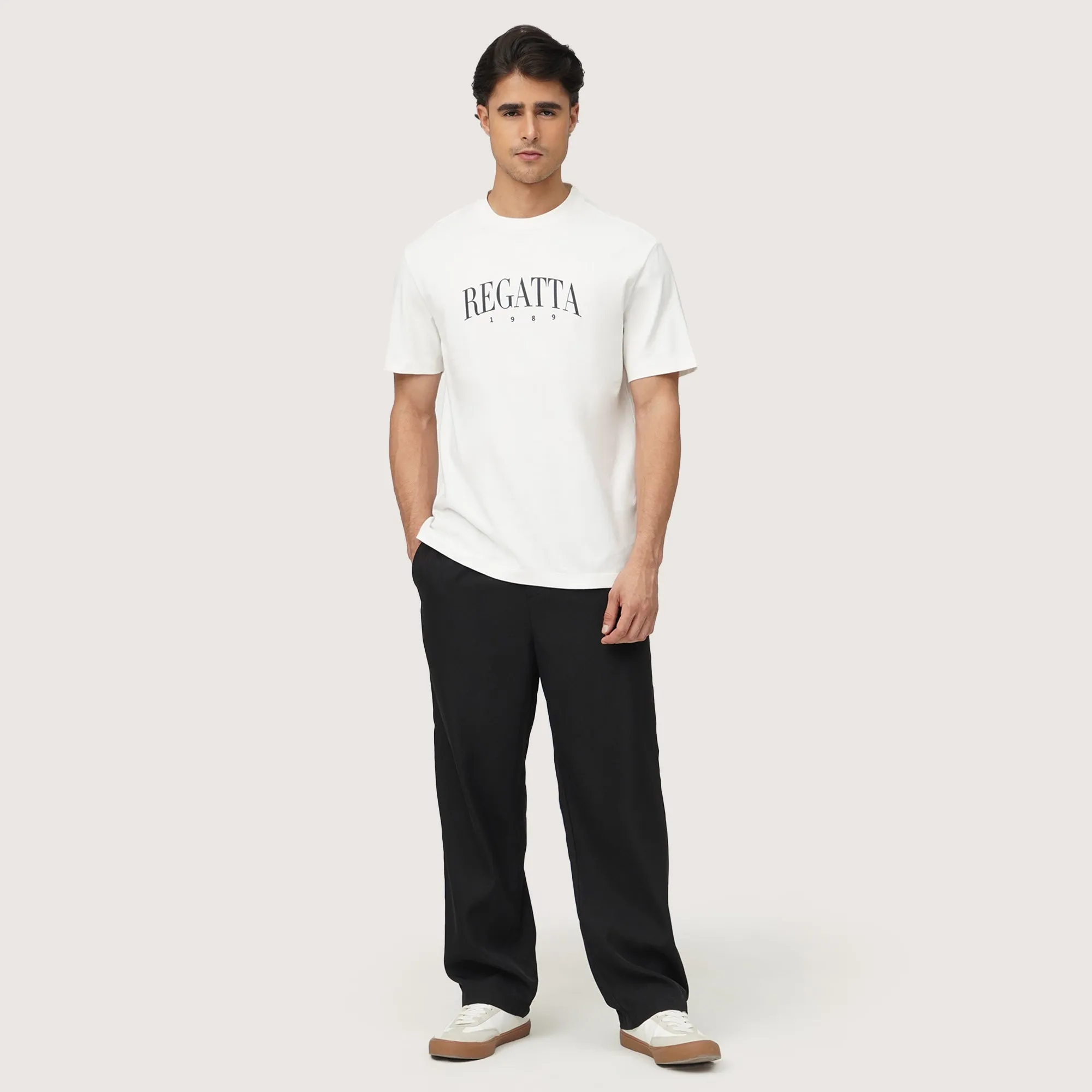 Regatta- Regular Fit Round Neck T-Shirt In Single Jersey