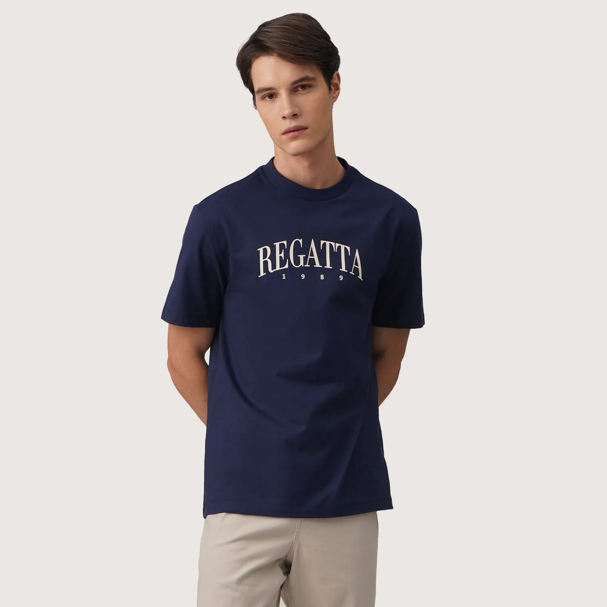 Regatta- Regular Fit Round Neck T-Shirt In Single Jersey