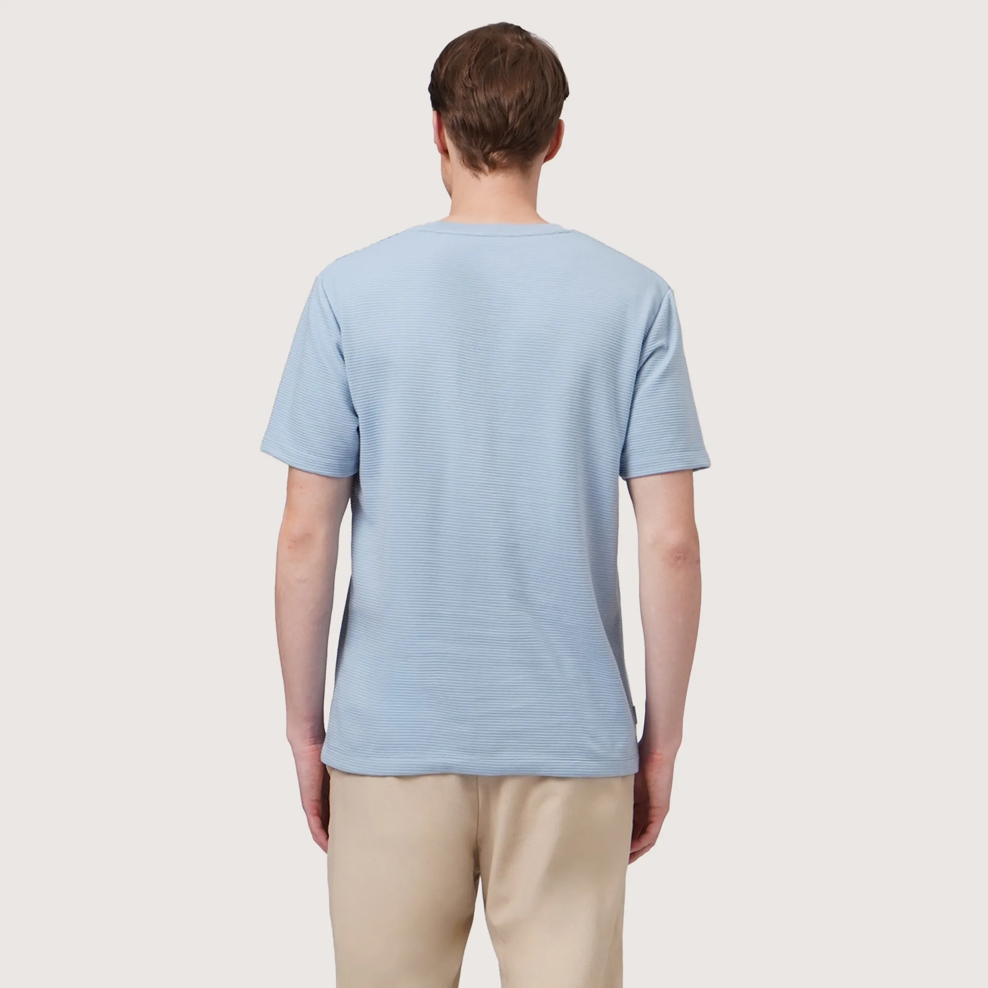 Regatta- Regular Fit Round Neck T-Shirt In Textured Knit