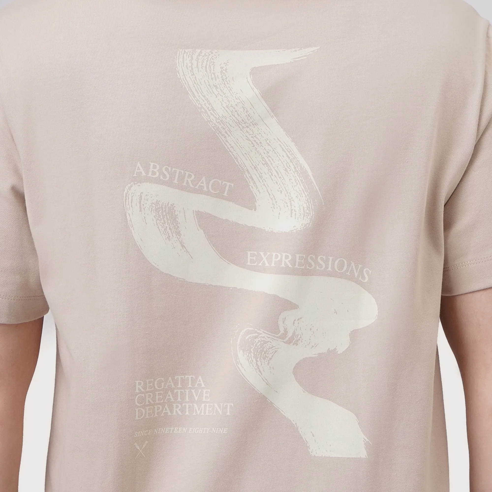 Regatta- Regular Fit Round Neck T-Shirt With Back Print