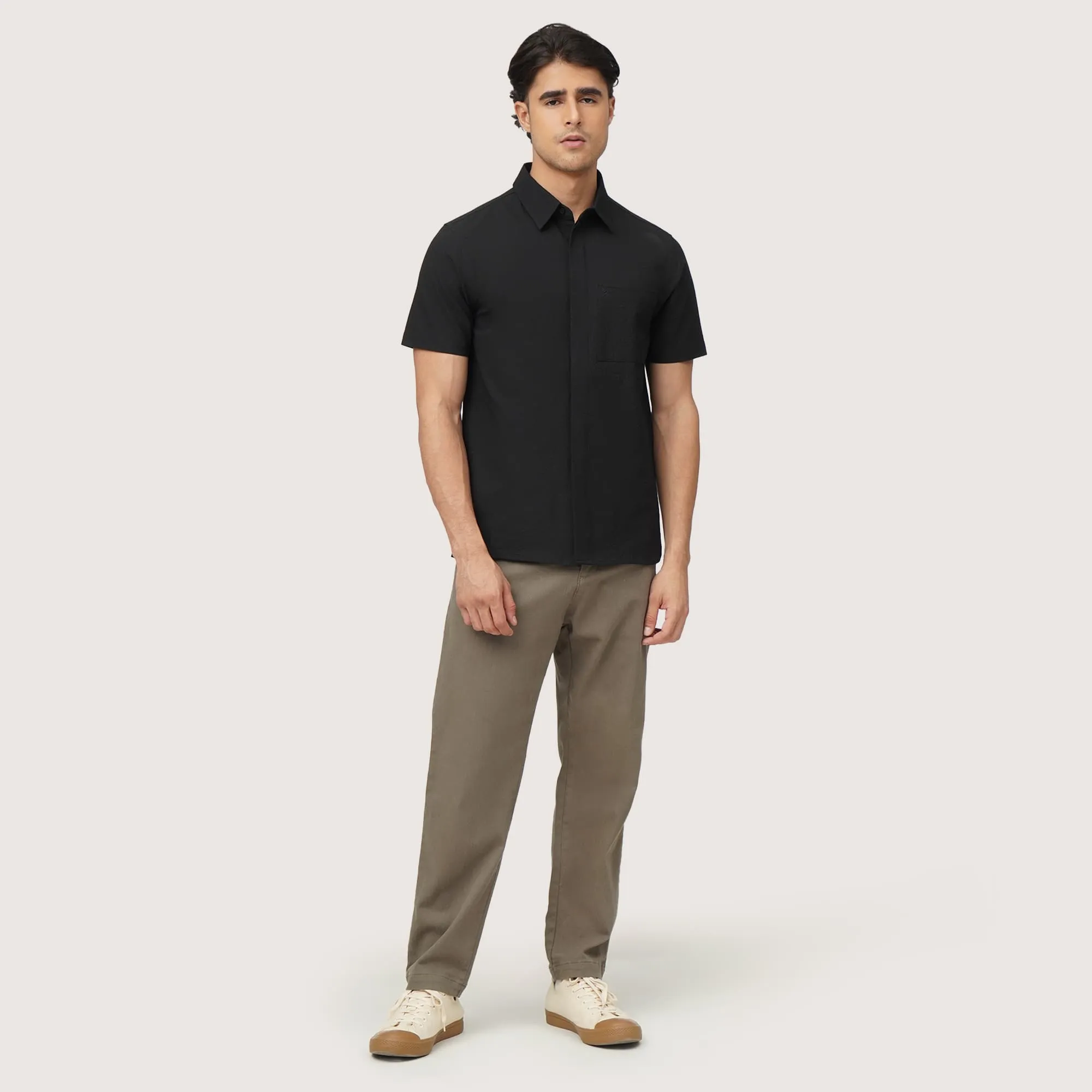 Regatta- Regular Fit Shirt With Concealed Placket