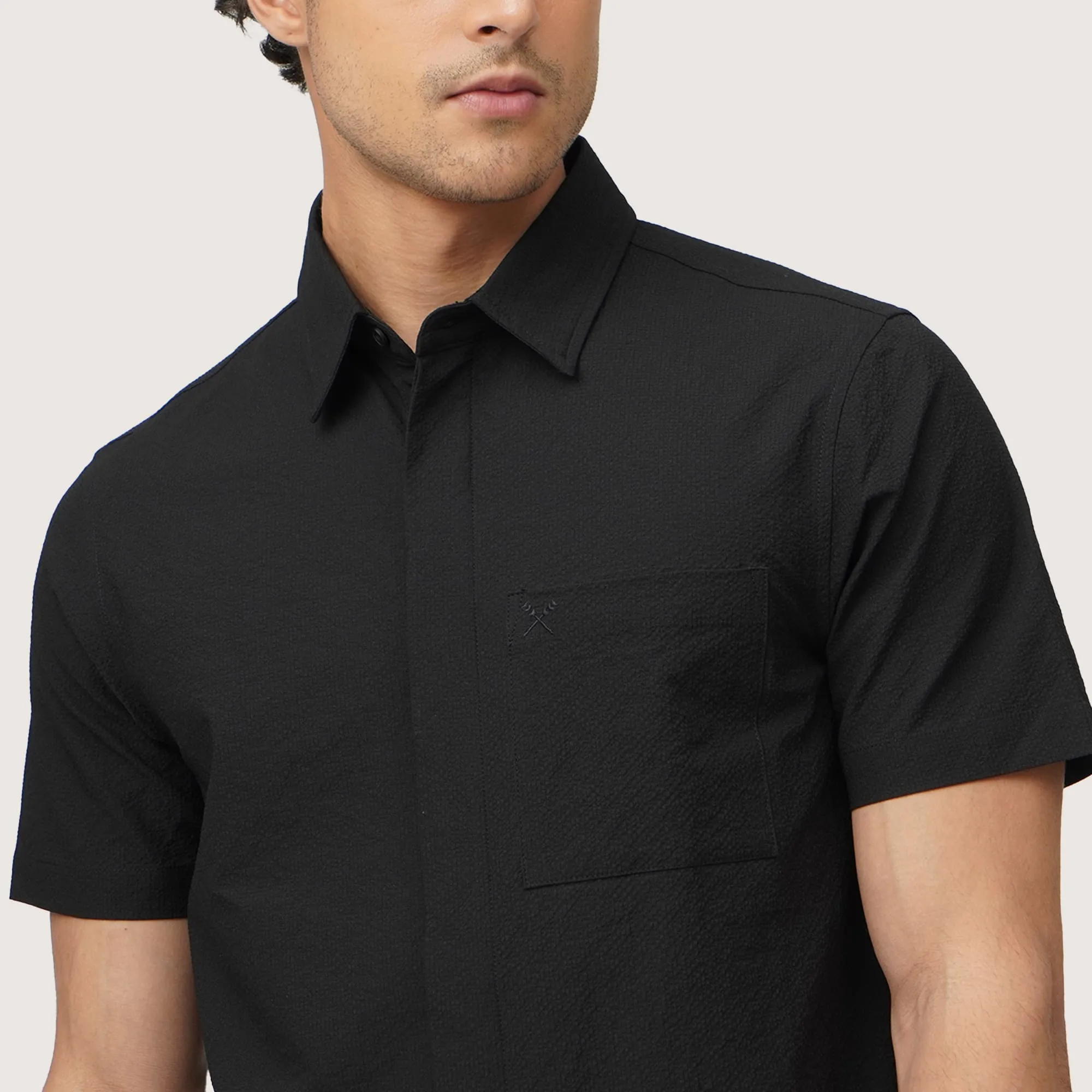 Regatta- Regular Fit Shirt With Concealed Placket
