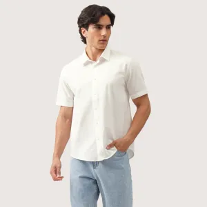 Regatta- Regular Fit Short Sleeve Shirt In Linen