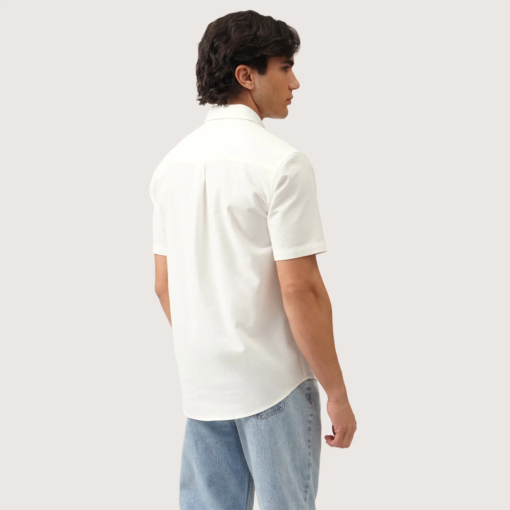 Regatta- Regular Fit Short Sleeve Shirt In Linen