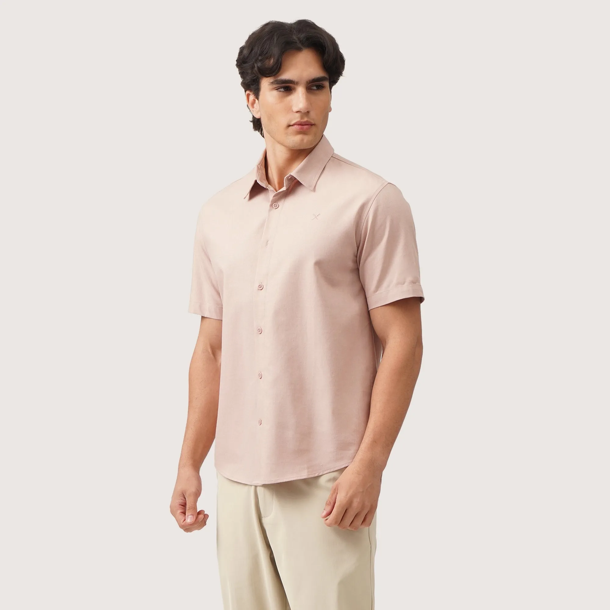 Regatta- Regular Fit Short Sleeve Shirt In Linen