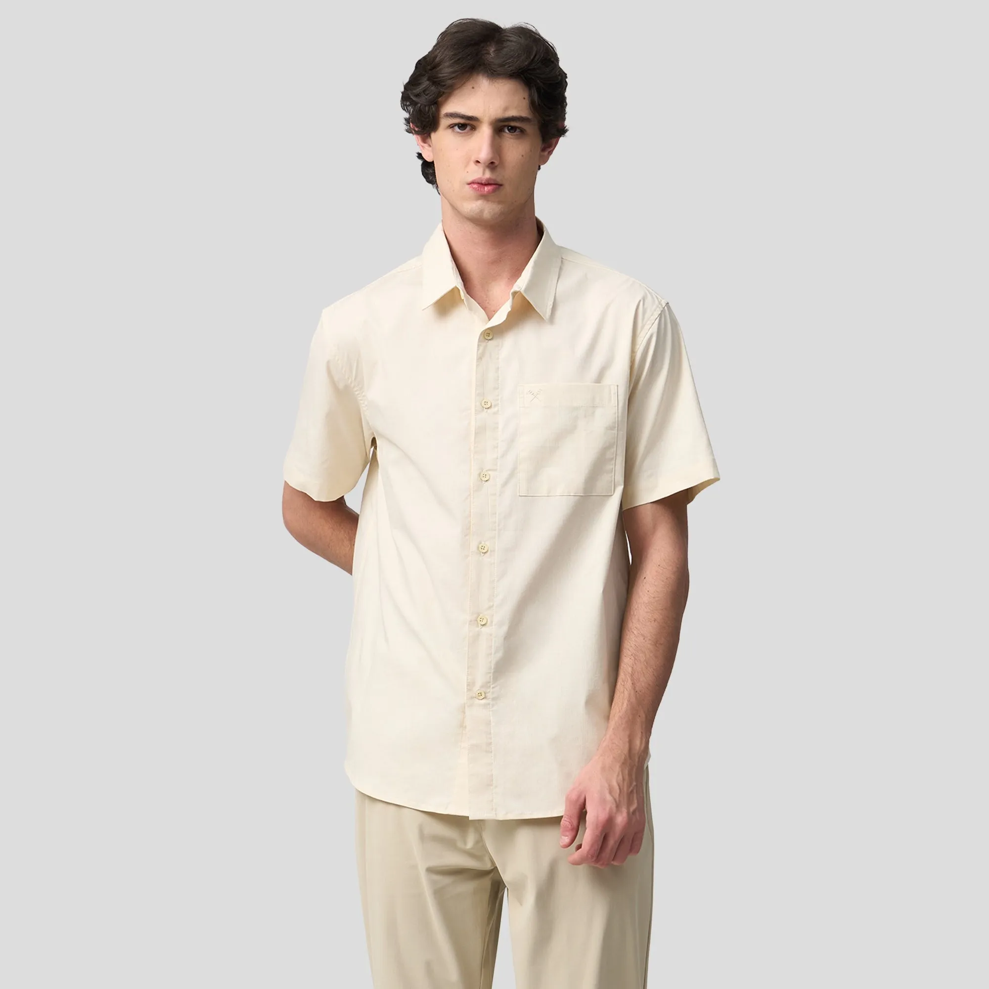 Regatta- Regular Fit Short Sleeve Shirt In Textured Seersucker