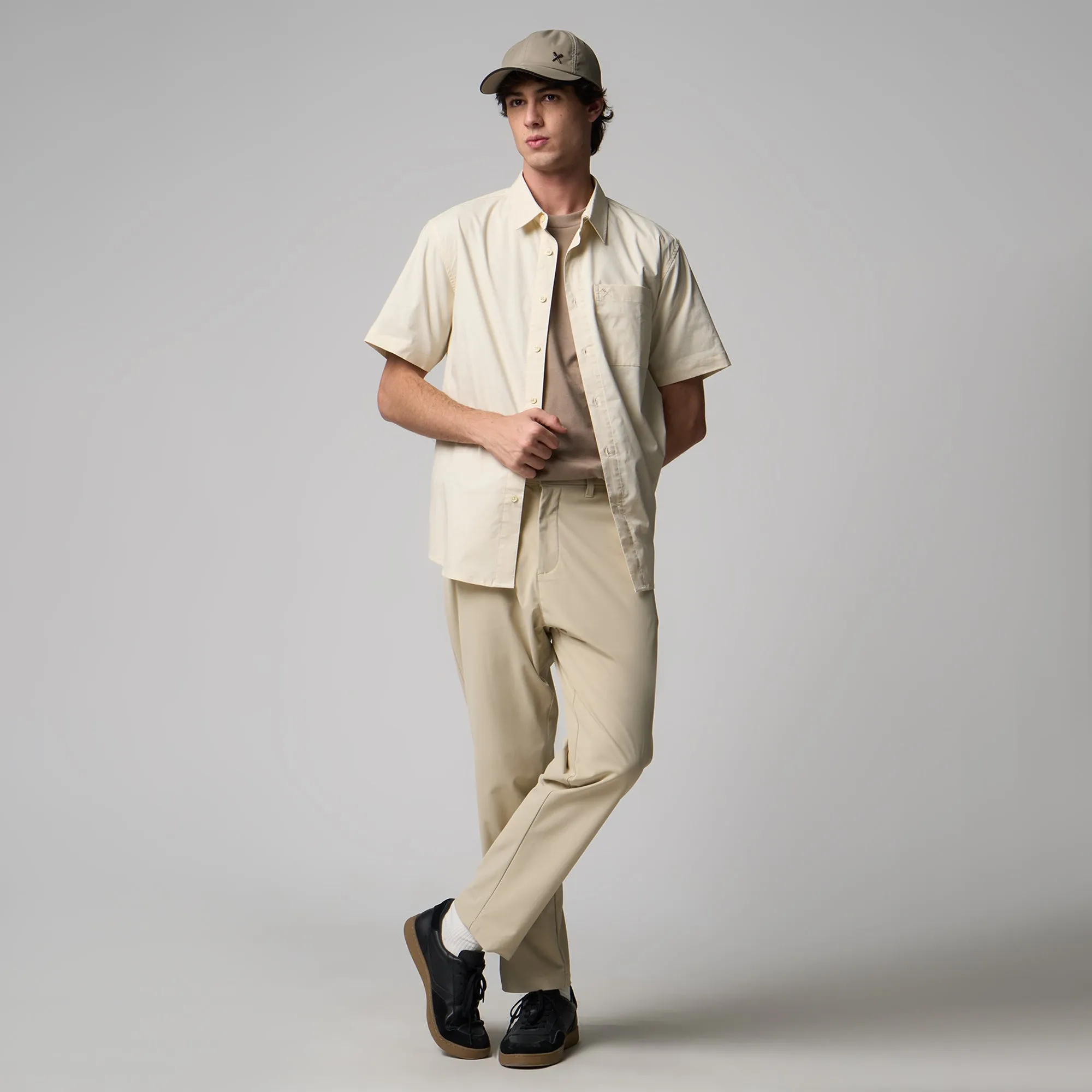 Regatta- Regular Fit Short Sleeve Shirt In Textured Seersucker
