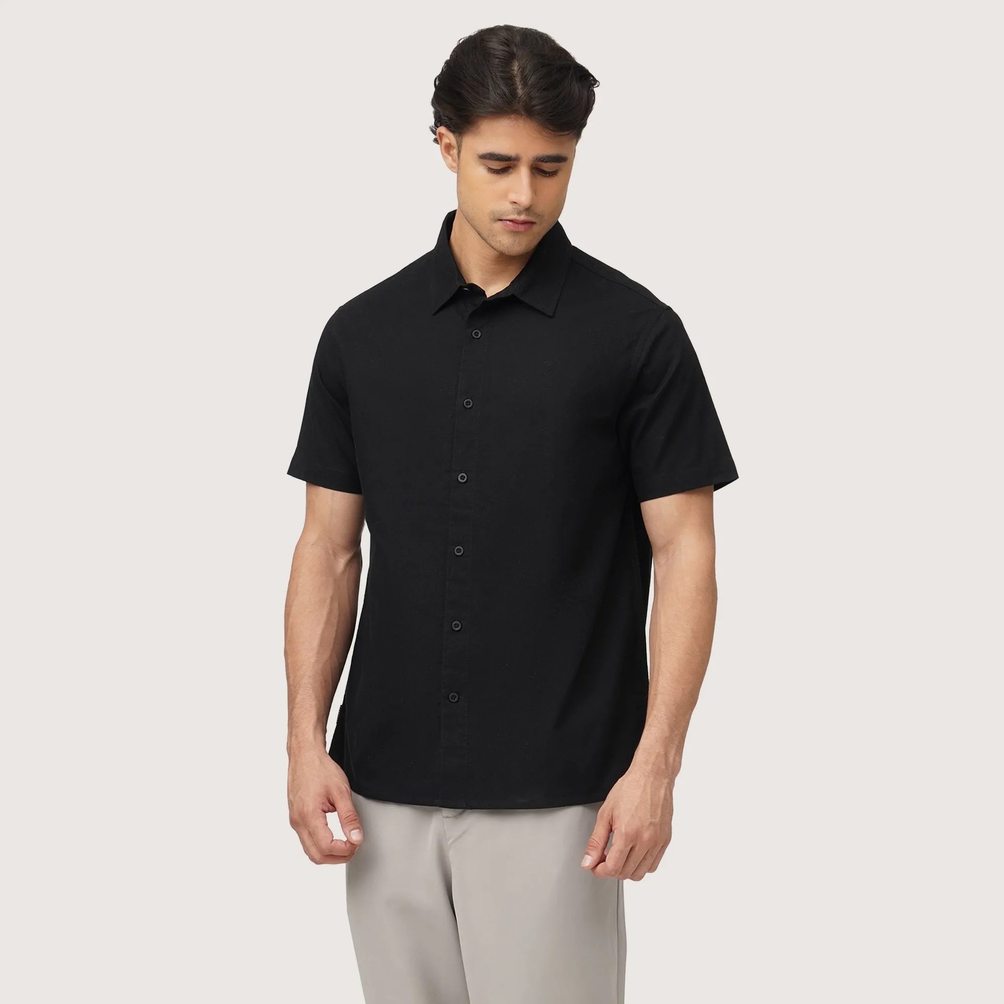 Regatta- Regular Fit Short Sleeve Shirt With Oar Embroidery