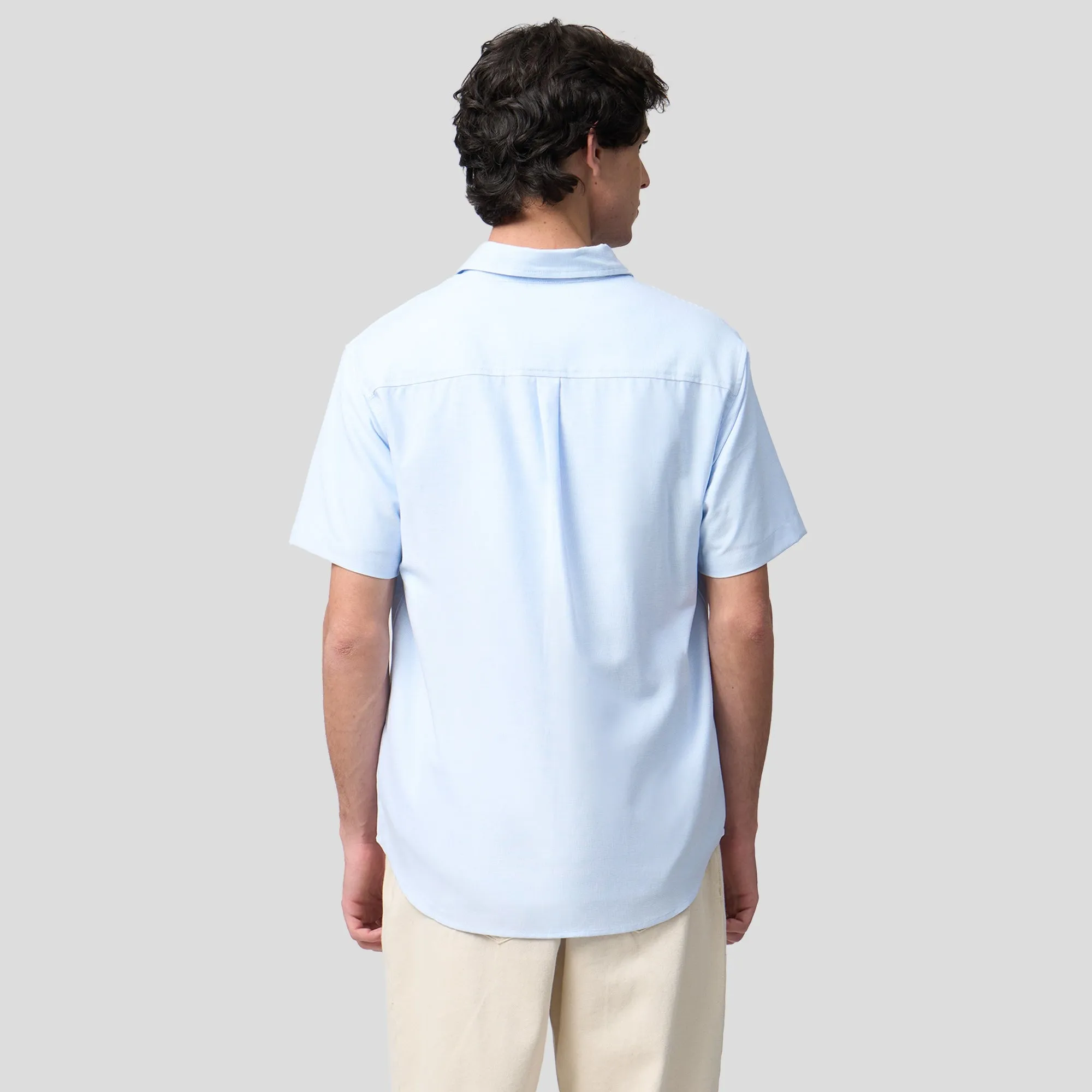 Regatta- Regular Fit Short Sleeve Shirt With Patch Pocket In Oxford