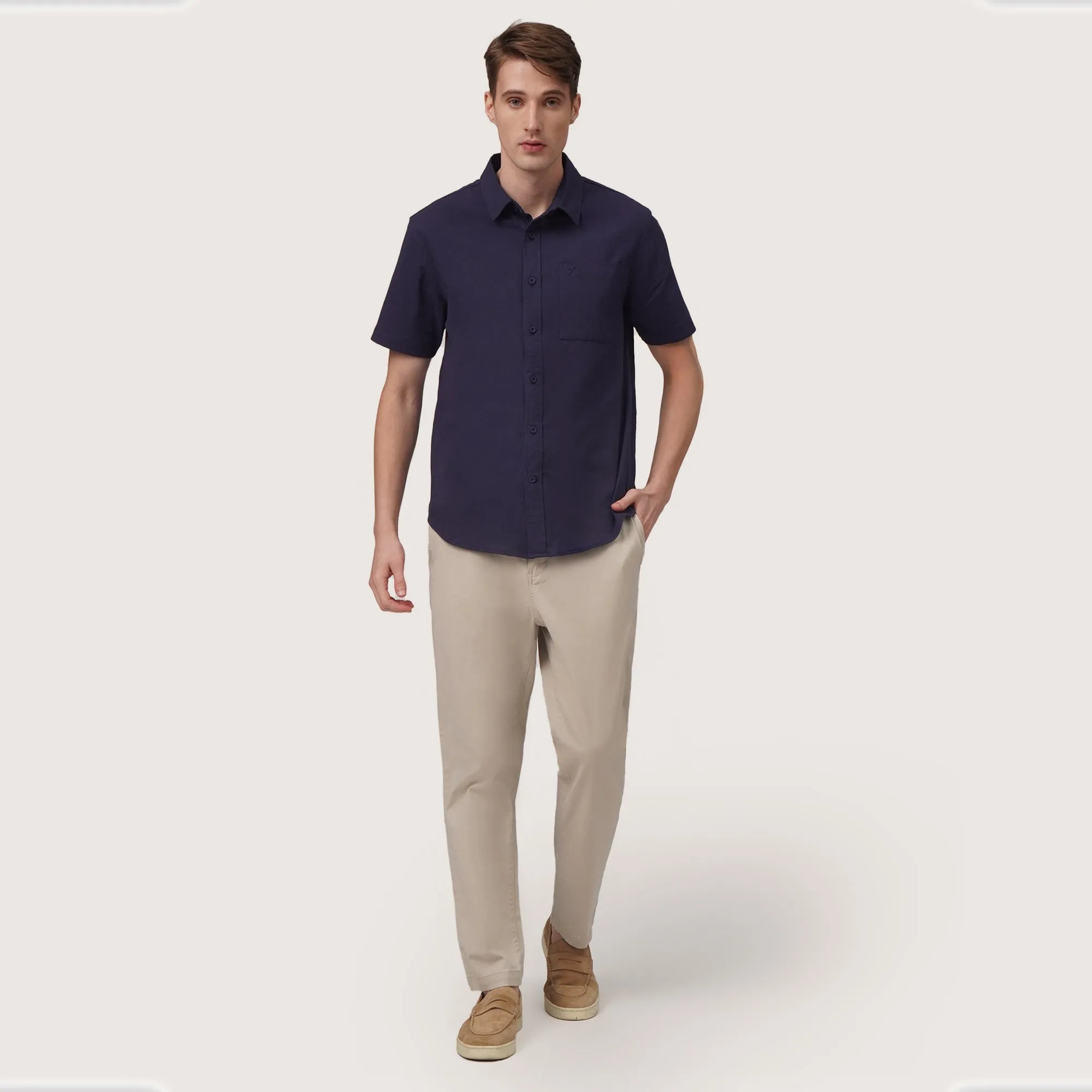 Regatta- Regular Fit Short Sleeve Shirt With Patch Pocket