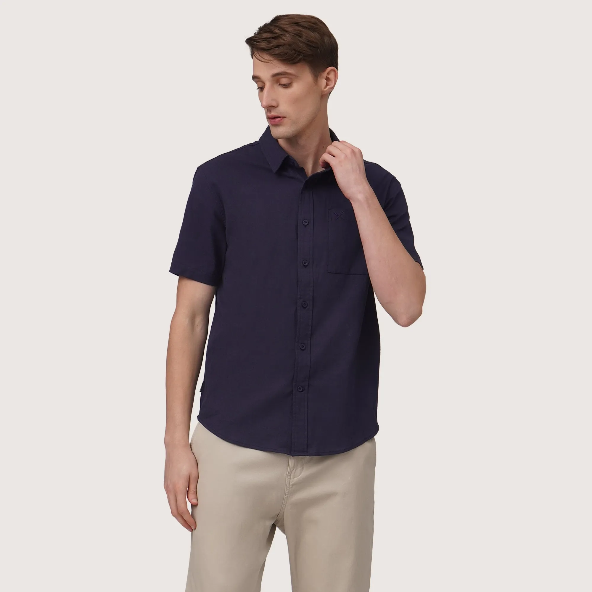 Regatta- Regular Fit Short Sleeve Shirt With Patch Pocket