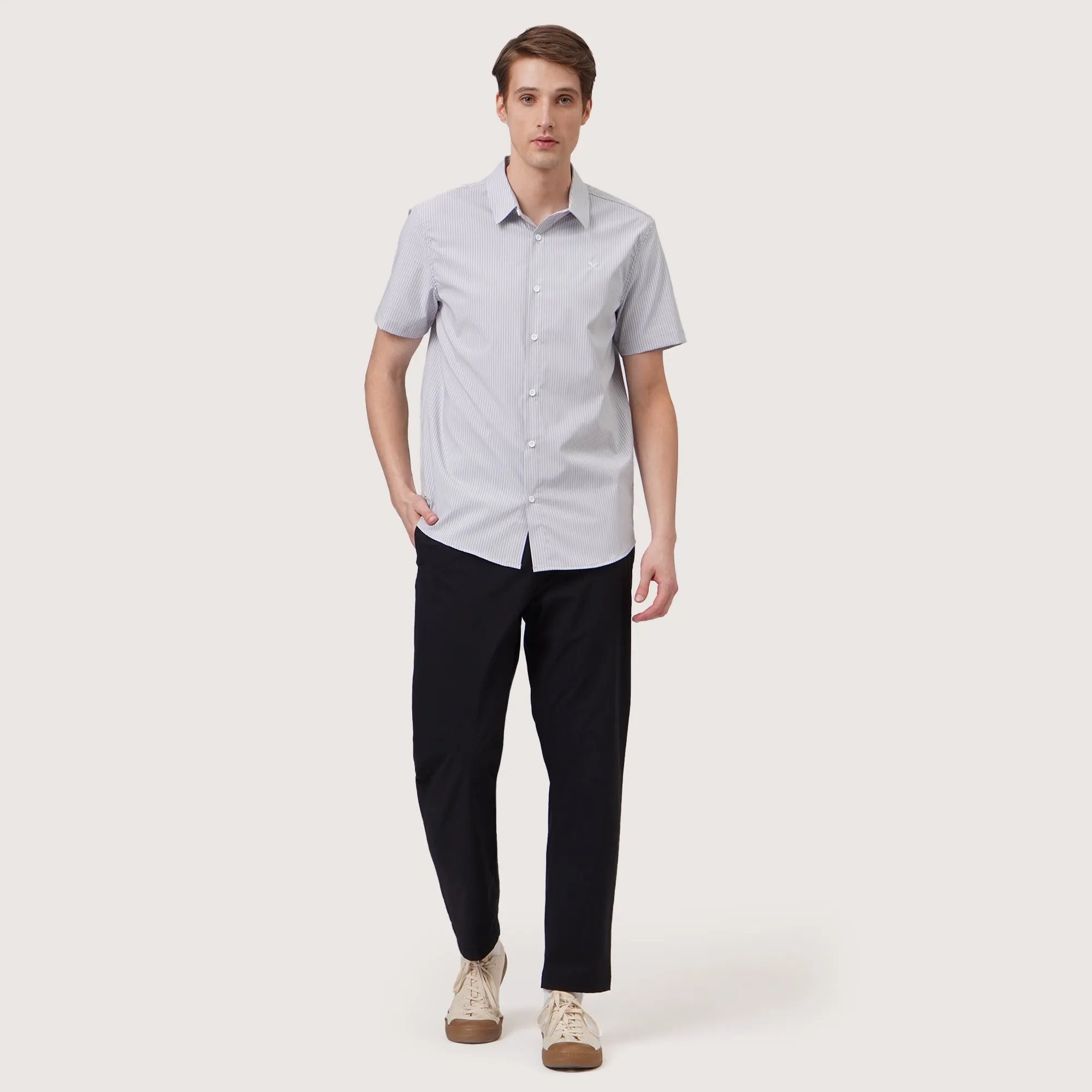 Regatta- Regular Fit Short Sleeves Pinstripe Shirt