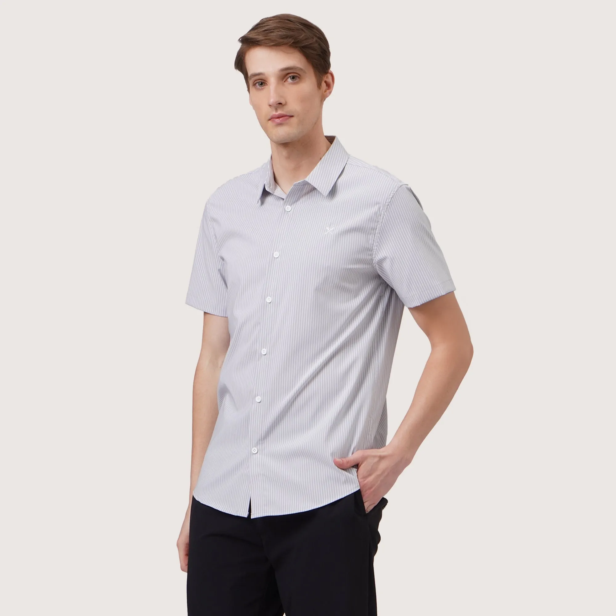 Regatta- Regular Fit Short Sleeves Pinstripe Shirt