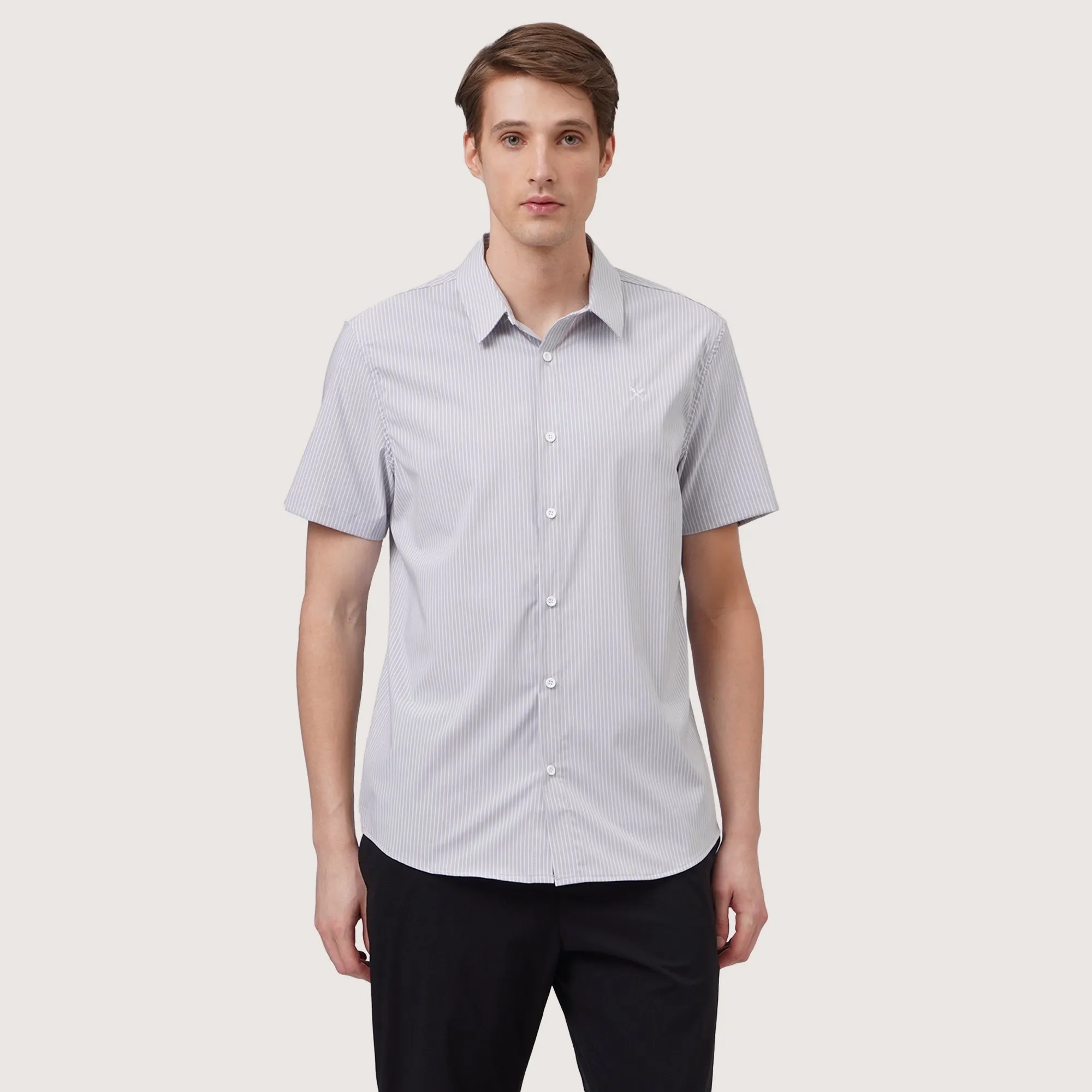 Regatta- Regular Fit Short Sleeves Pinstripe Shirt