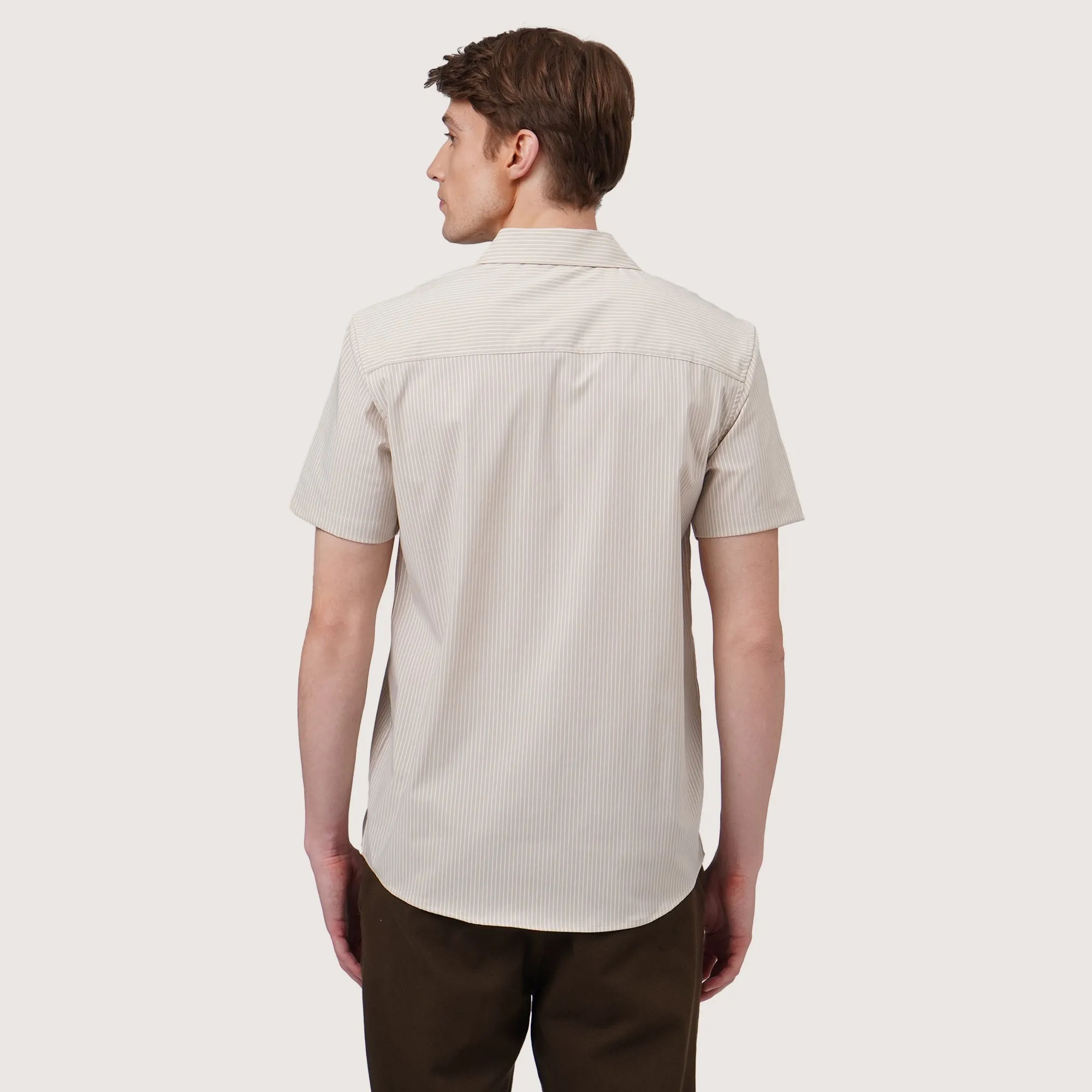 Regatta- Regular Fit Short Sleeves Pinstripe Shirt
