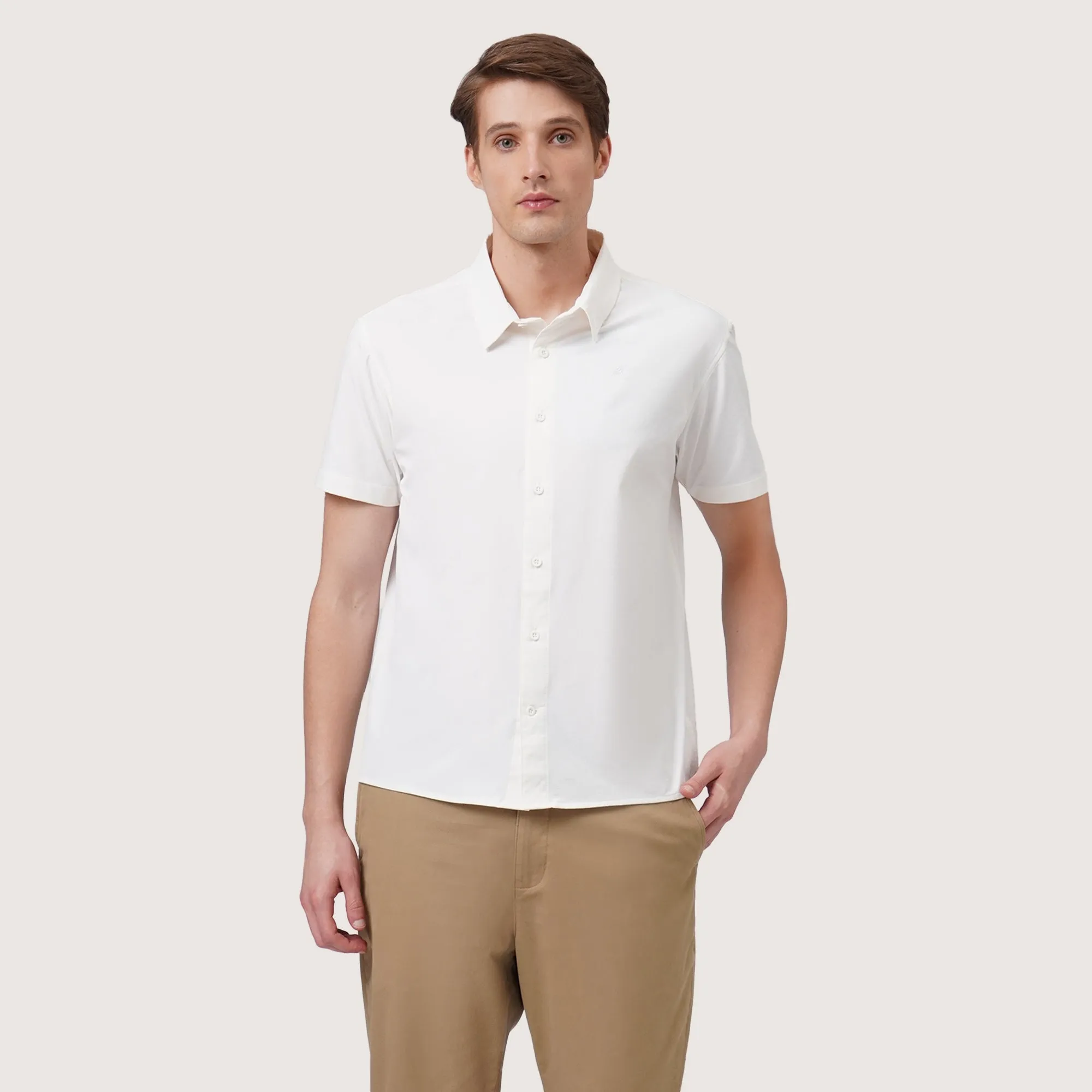 Regatta- Regular Fit Short Sleeves Shirt In Stretchable Woven Fabric