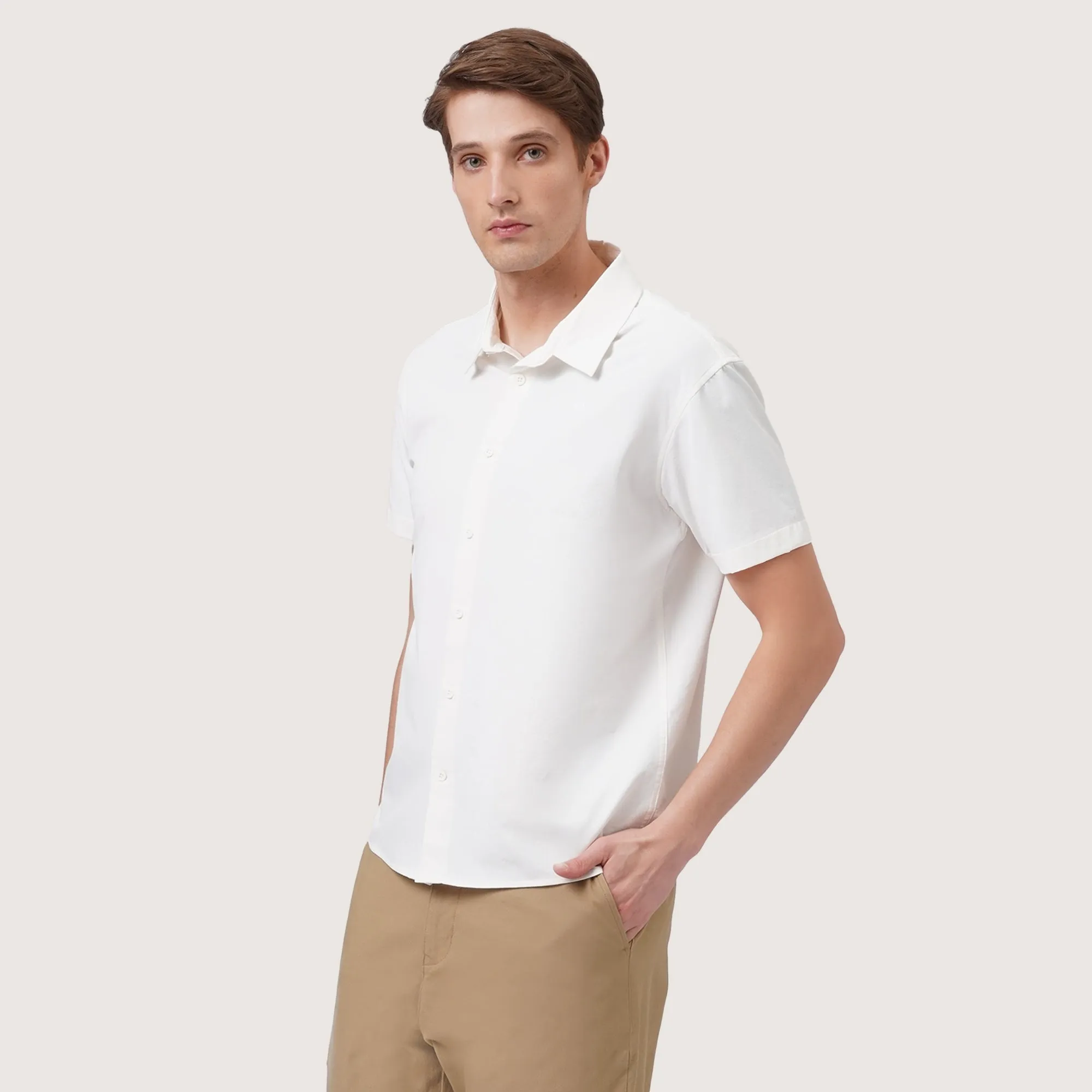 Regatta- Regular Fit Short Sleeves Shirt In Stretchable Woven Fabric