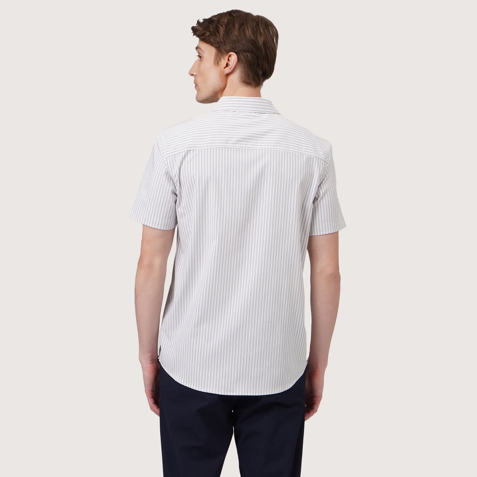 Regatta- Regular Fit Short Sleeves Striped Shirt