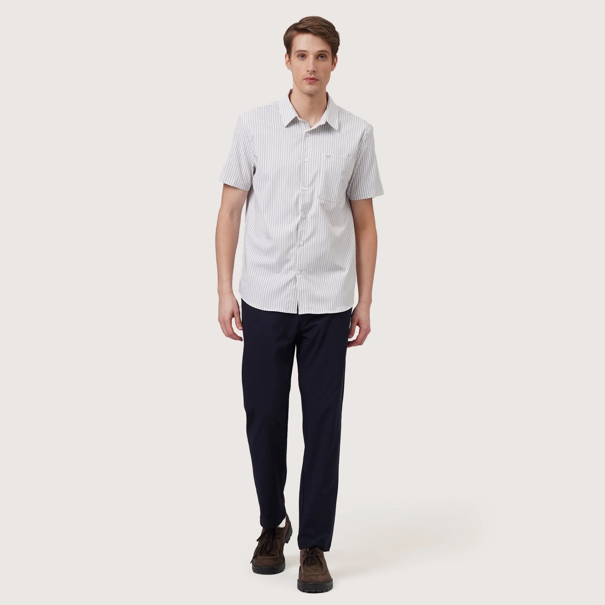Regatta- Regular Fit Short Sleeves Striped Shirt