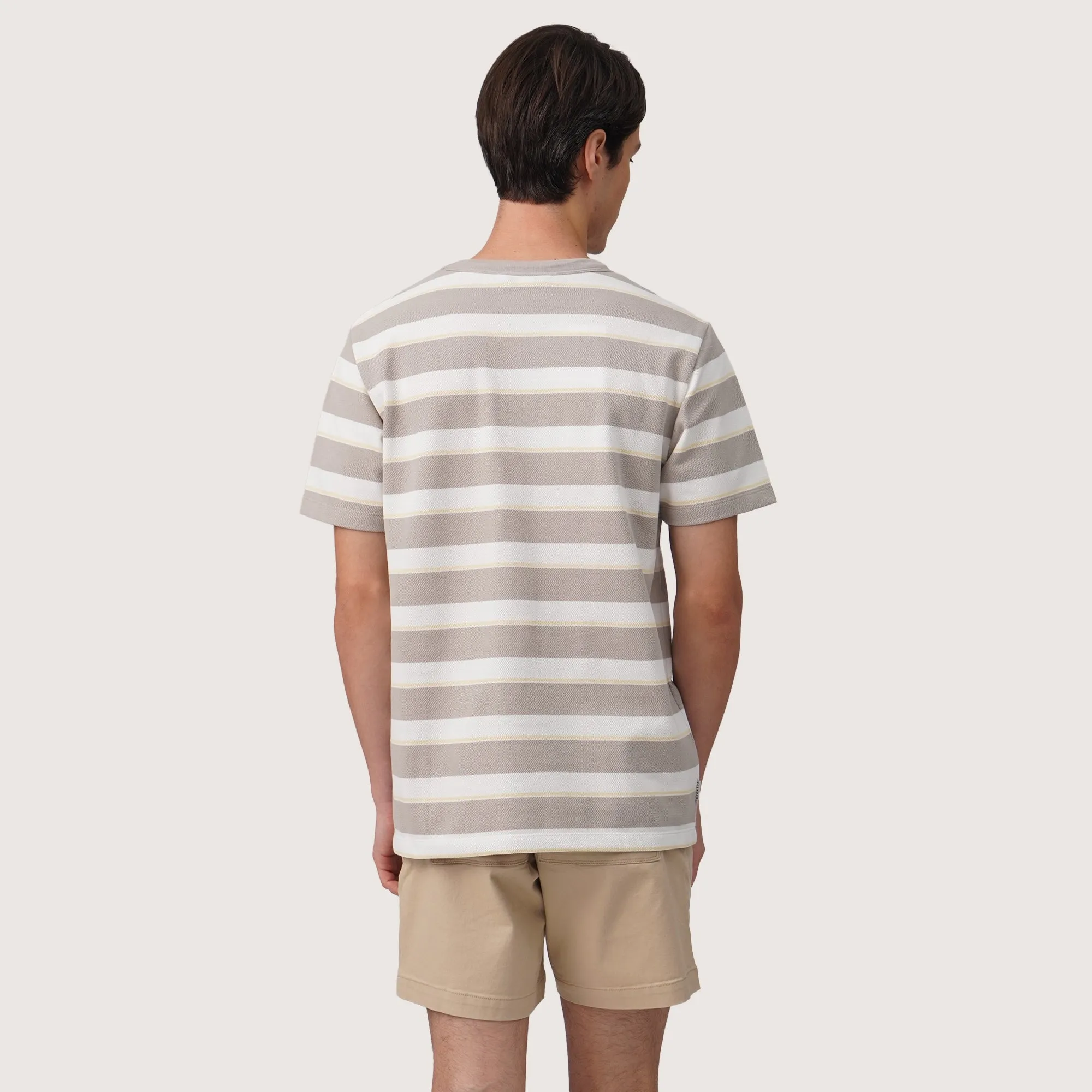 Regatta- Regular Fit Striped T-Shirt In Pique