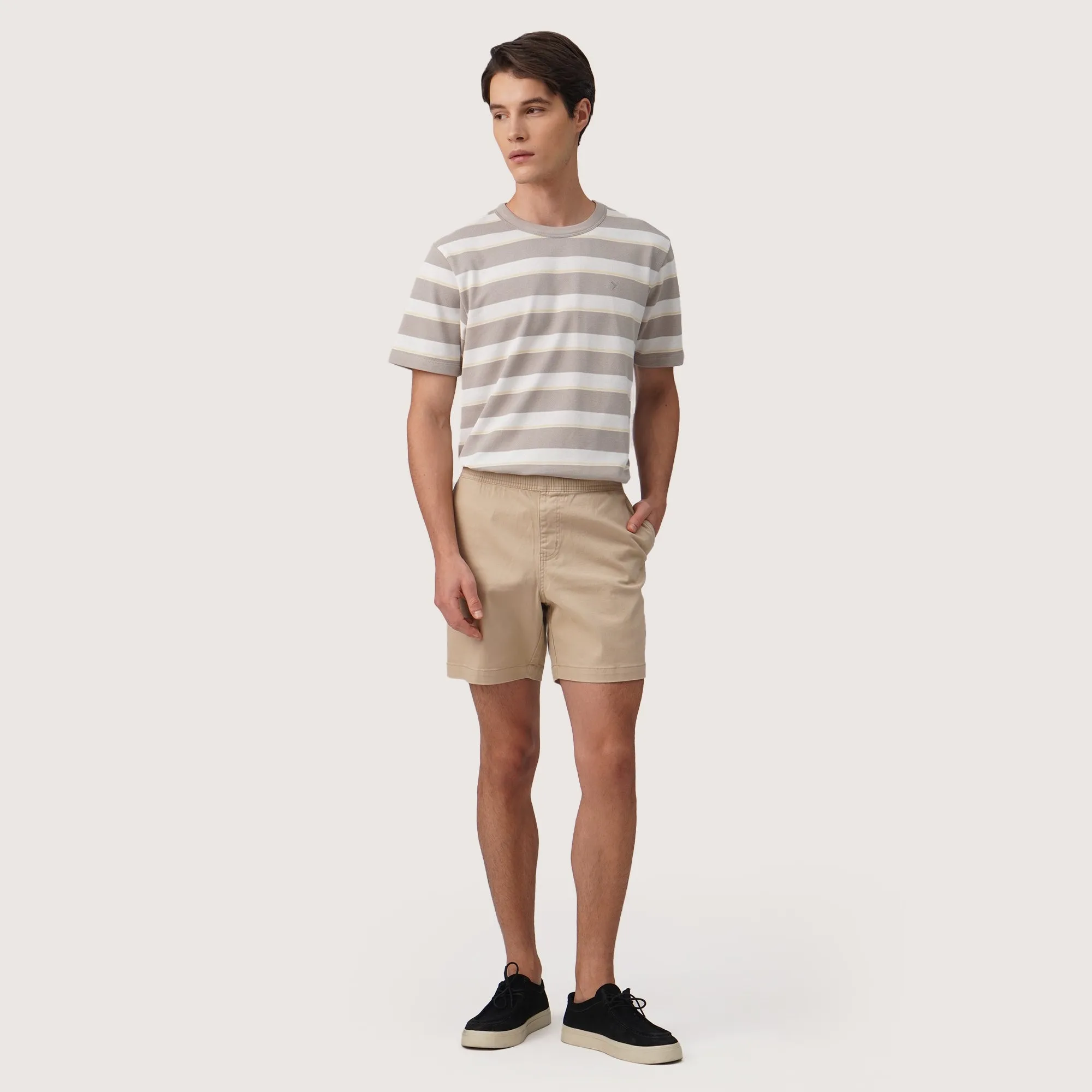 Regatta- Regular Fit Striped T-Shirt In Pique