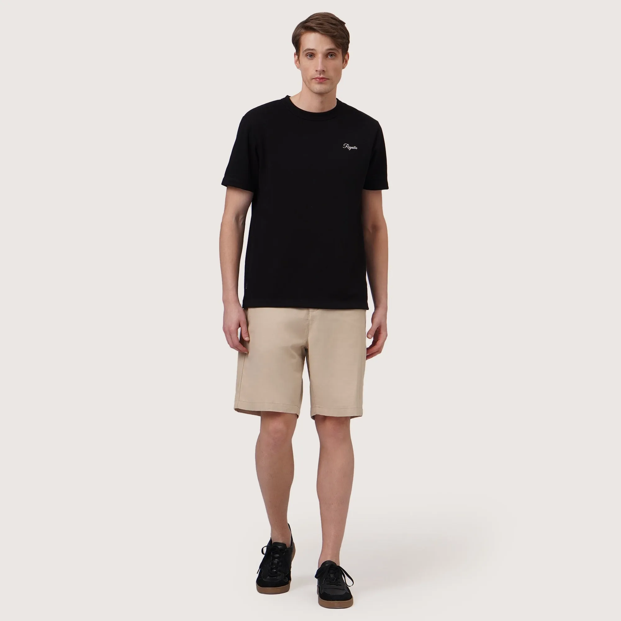 Regatta- Regular Fit T-Shirt In Honeycomb Pique