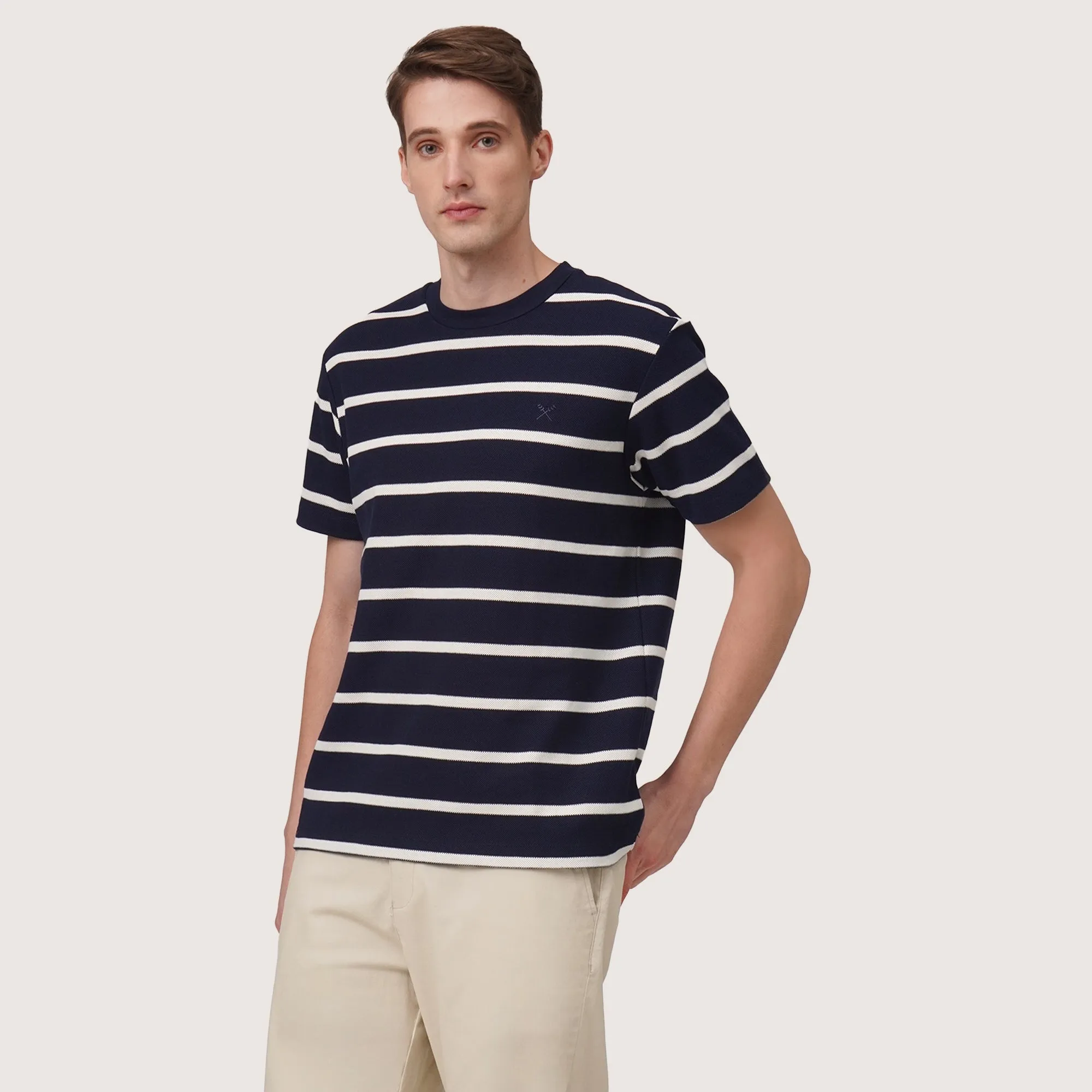 Regatta- Regular Fit T-Shirt In Honeycomb Pique