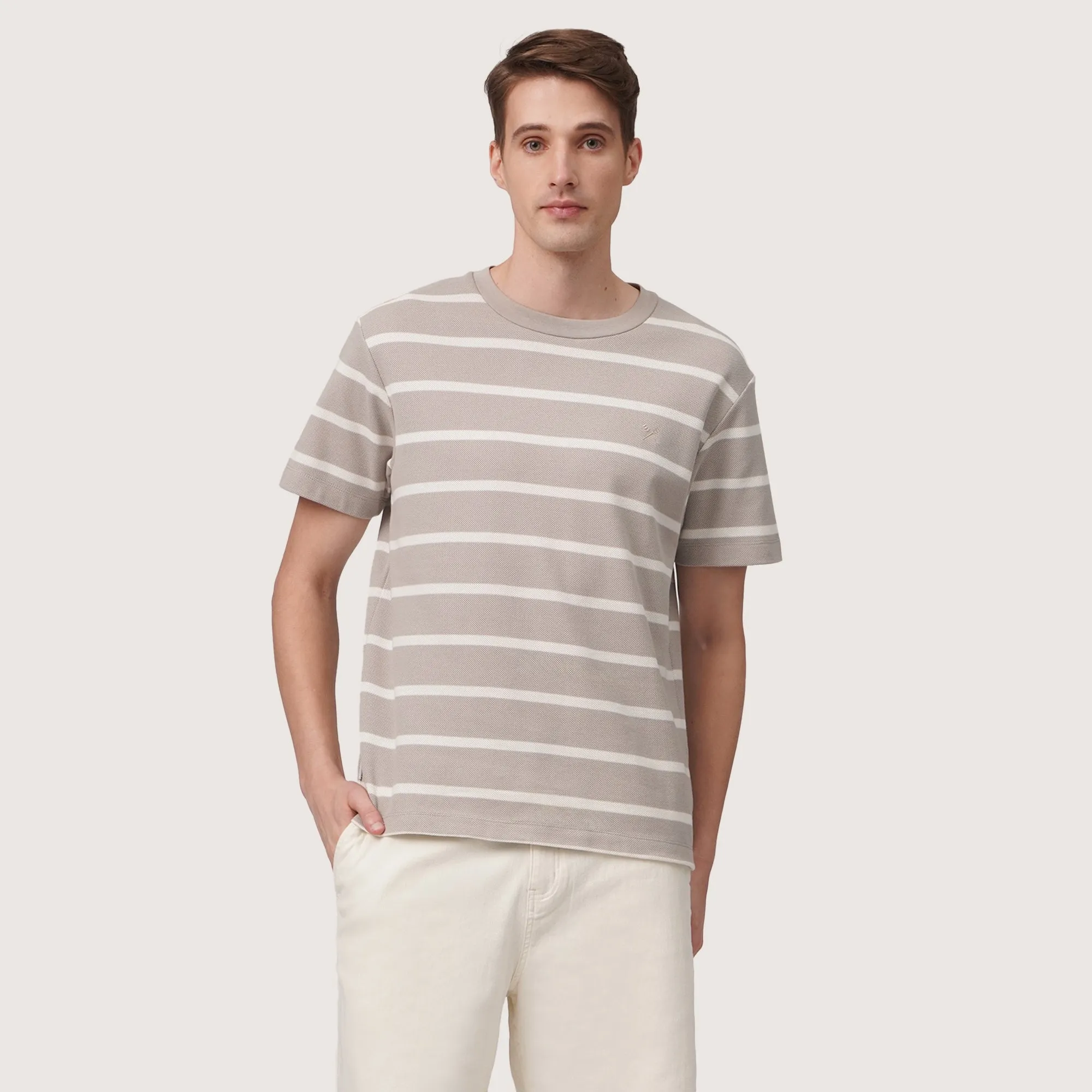 Regatta- Regular Fit T-Shirt In Honeycomb Pique