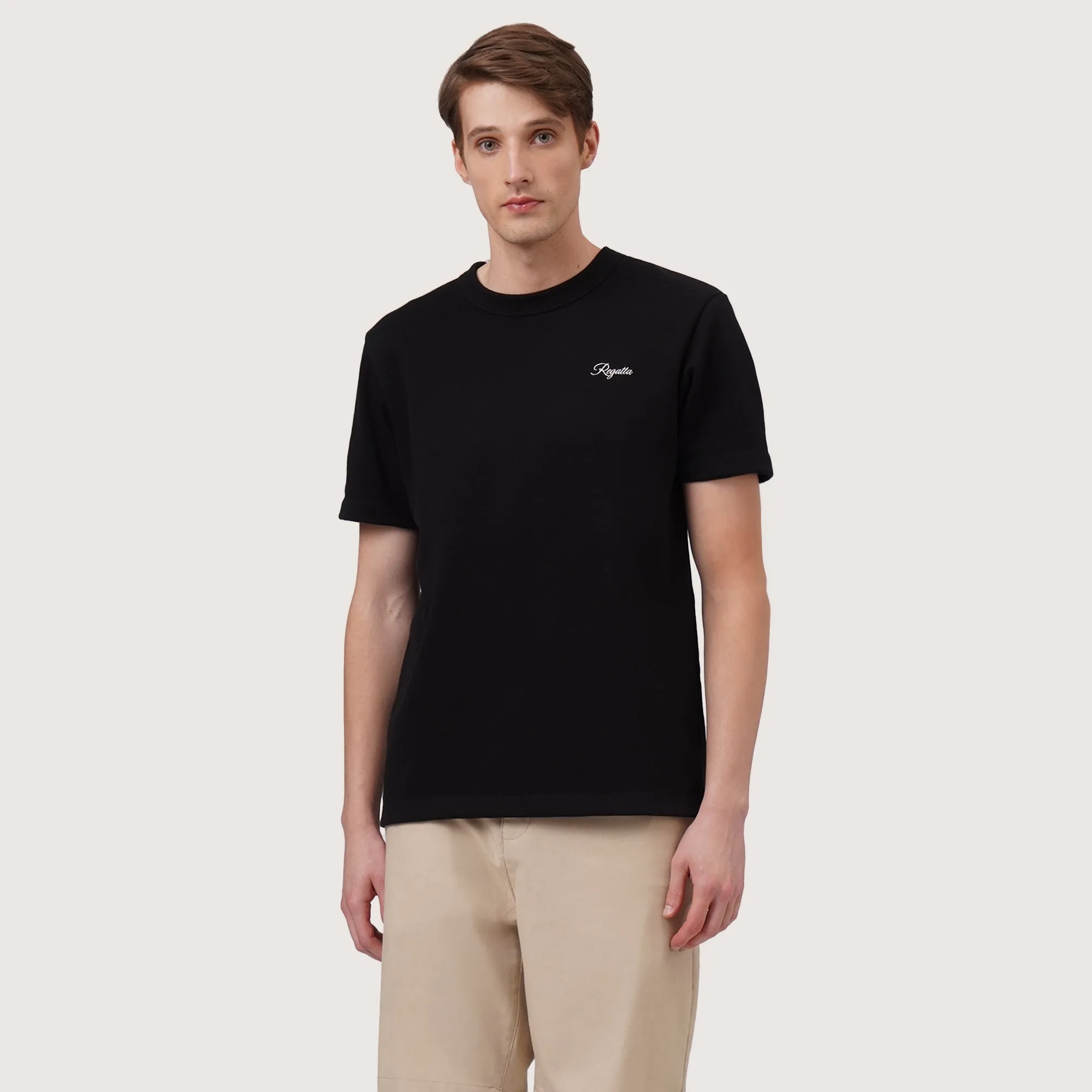 Regatta- Regular Fit T-Shirt In Honeycomb Pique