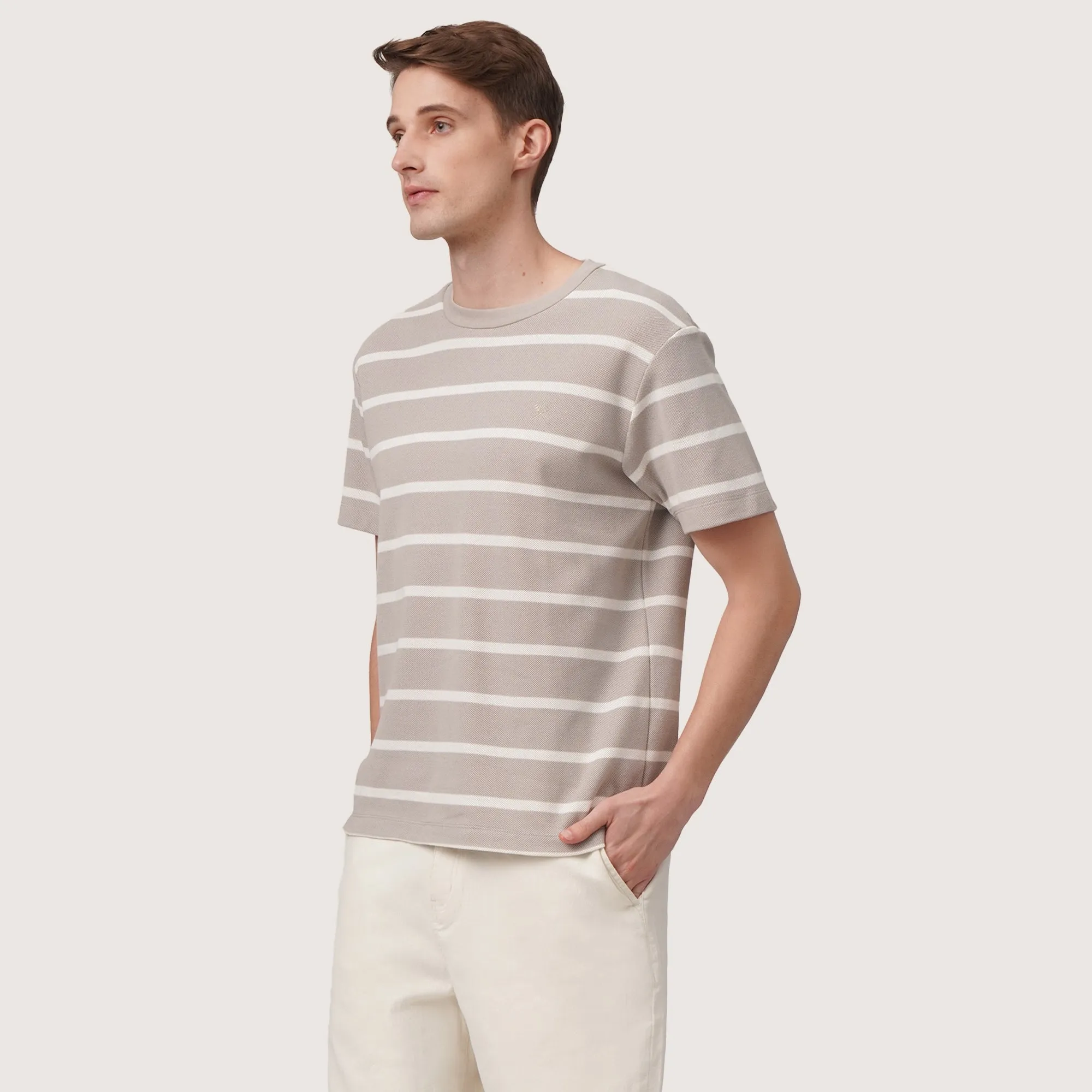 Regatta- Regular Fit T-Shirt In Honeycomb Pique