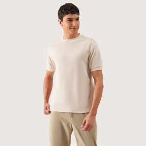 Regatta- Regular Fit T-Shirt In Micro Waffle With Contrast Details