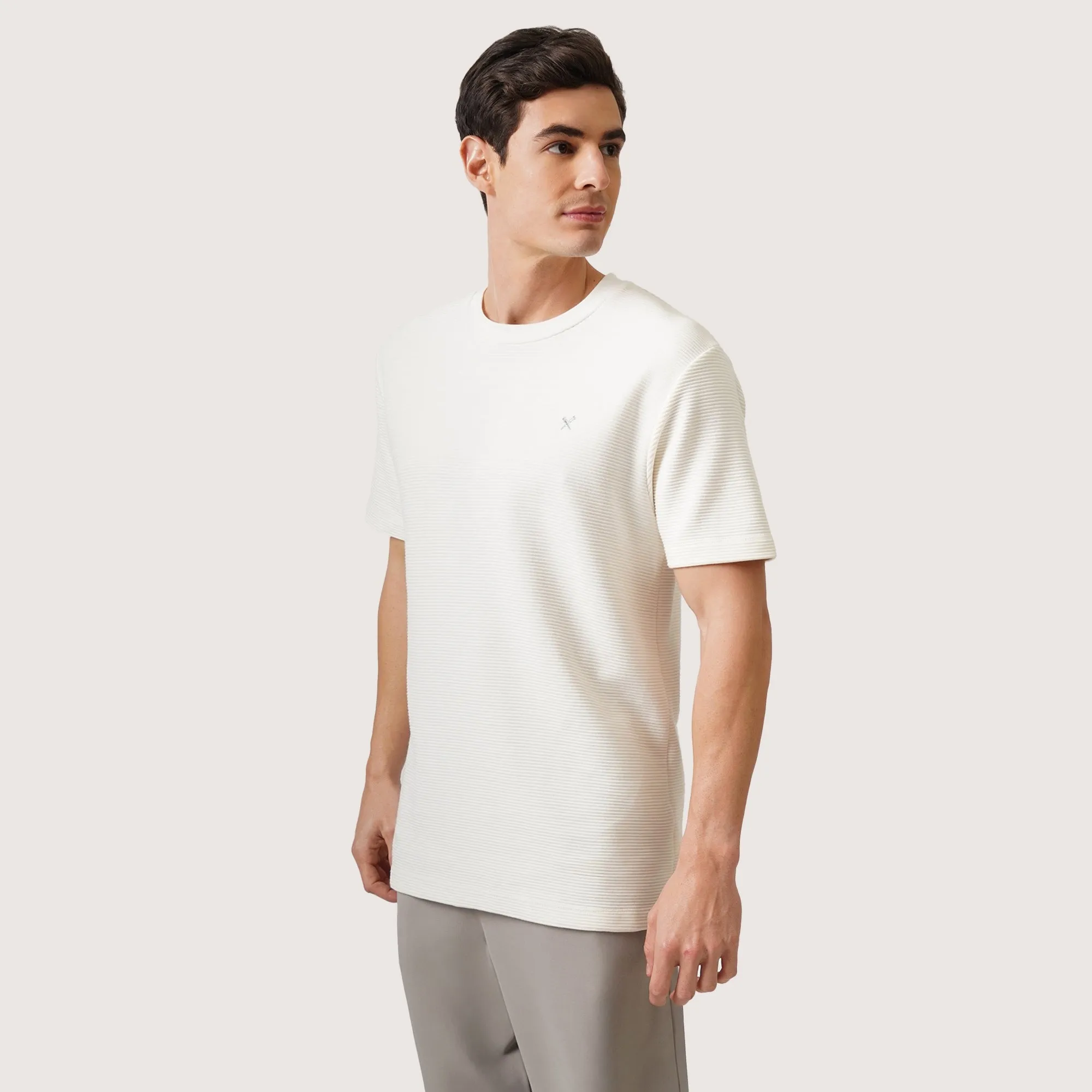 Regatta- Regular Fit T-Shirt In Textured Knit
