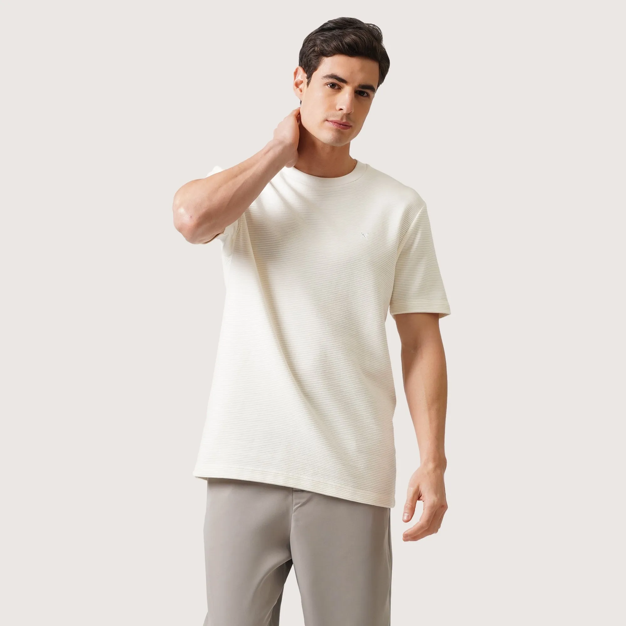 Regatta- Regular Fit T-Shirt In Textured Knit