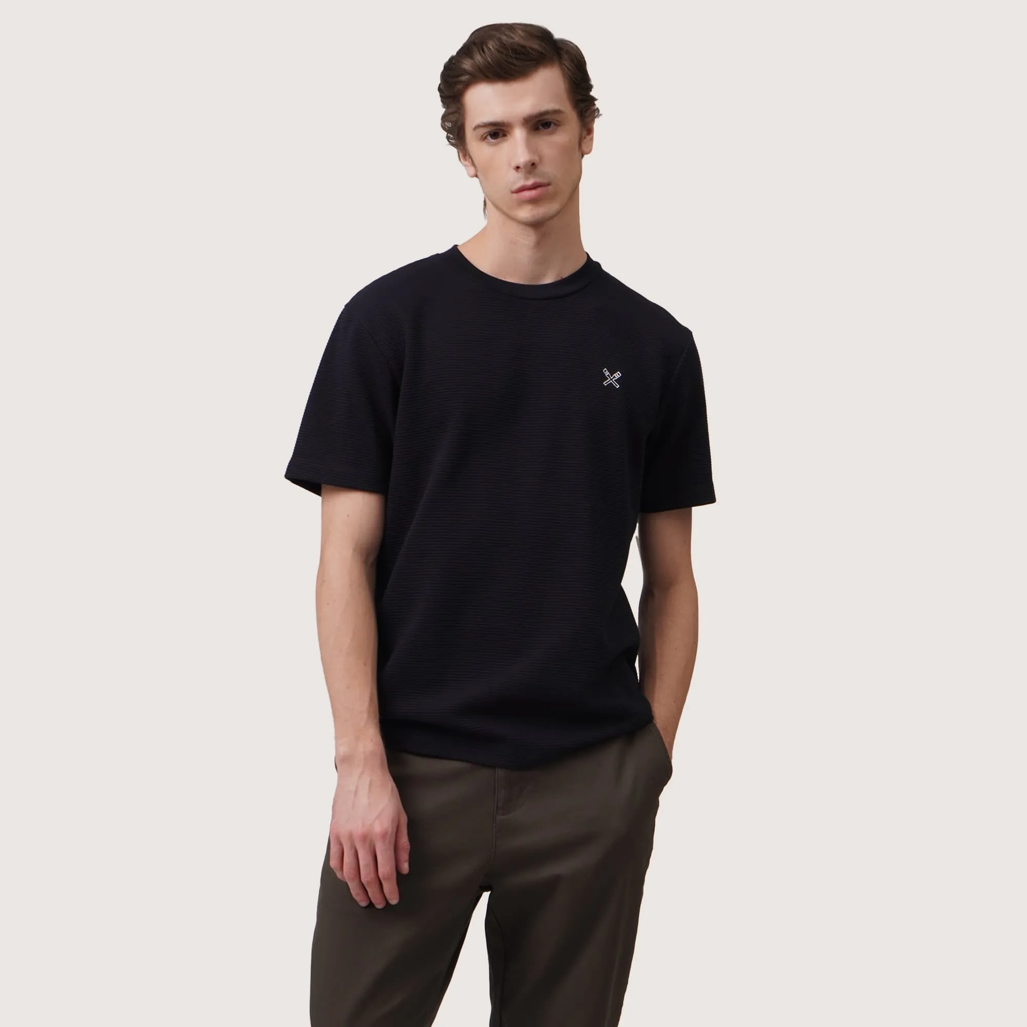 Regatta- Regular Fit T-Shirt In Textured Knit