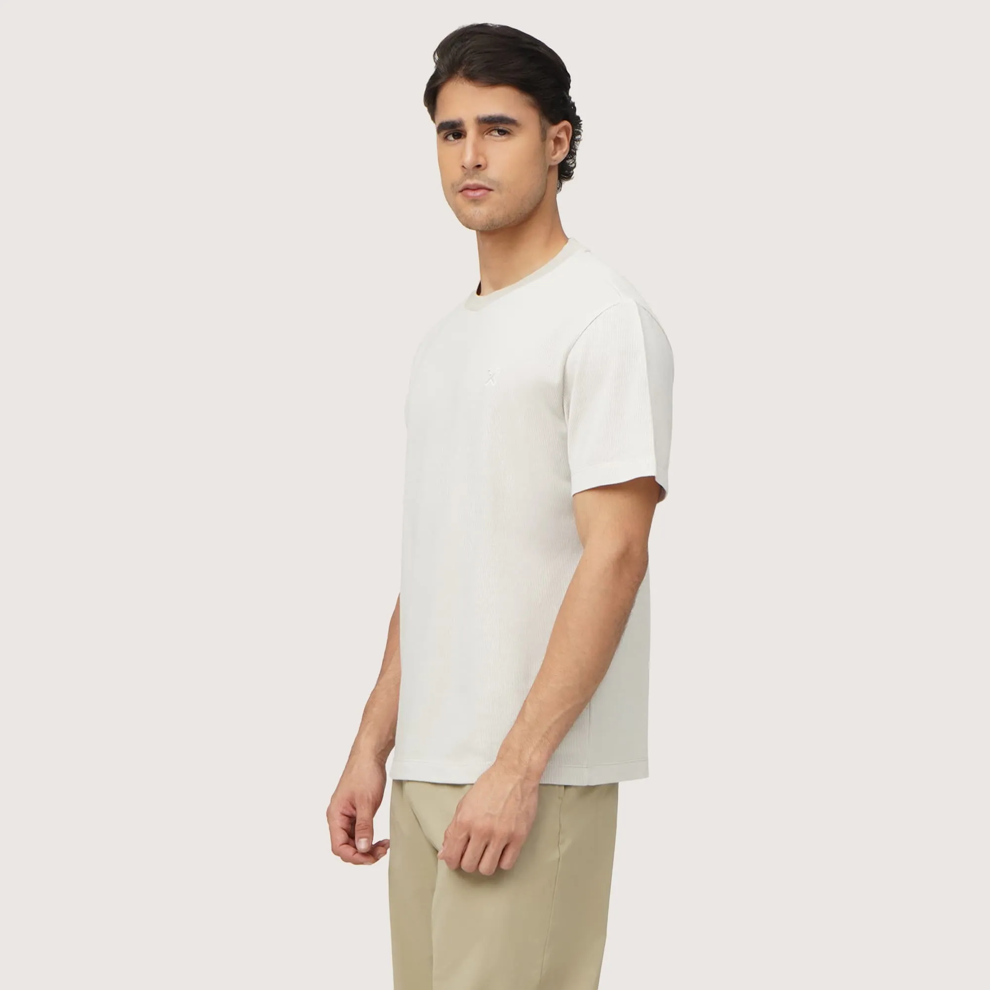 Regatta- Regular Fit T-Shirt In Two-Toned Pique
