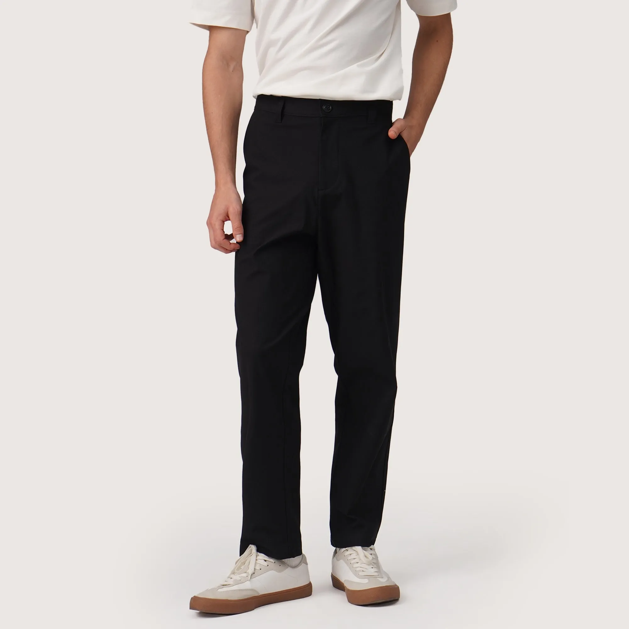Regatta- Regular Fit Twill Trousers With Straight Pockets
