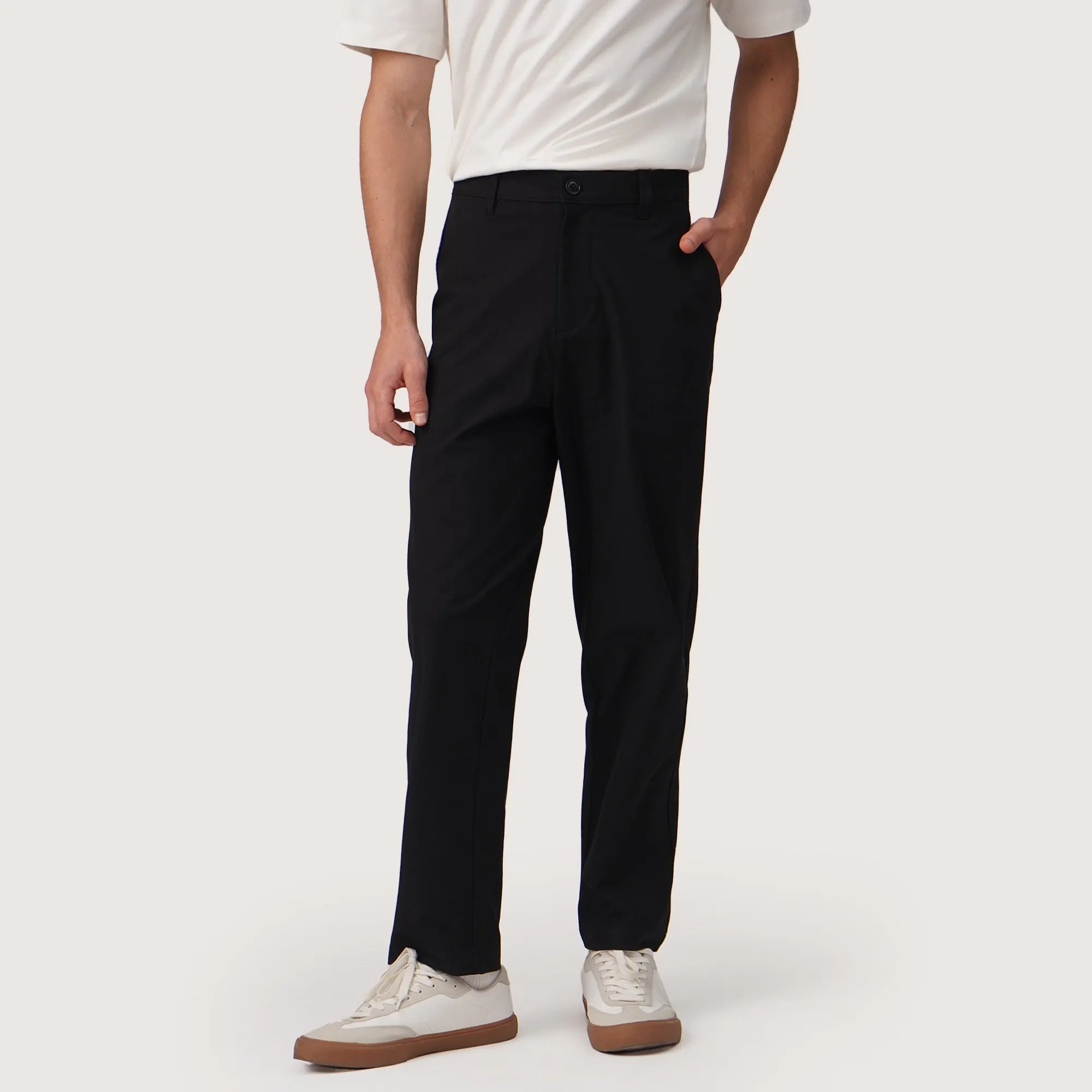 Regatta- Regular Fit Twill Trousers With Straight Pockets