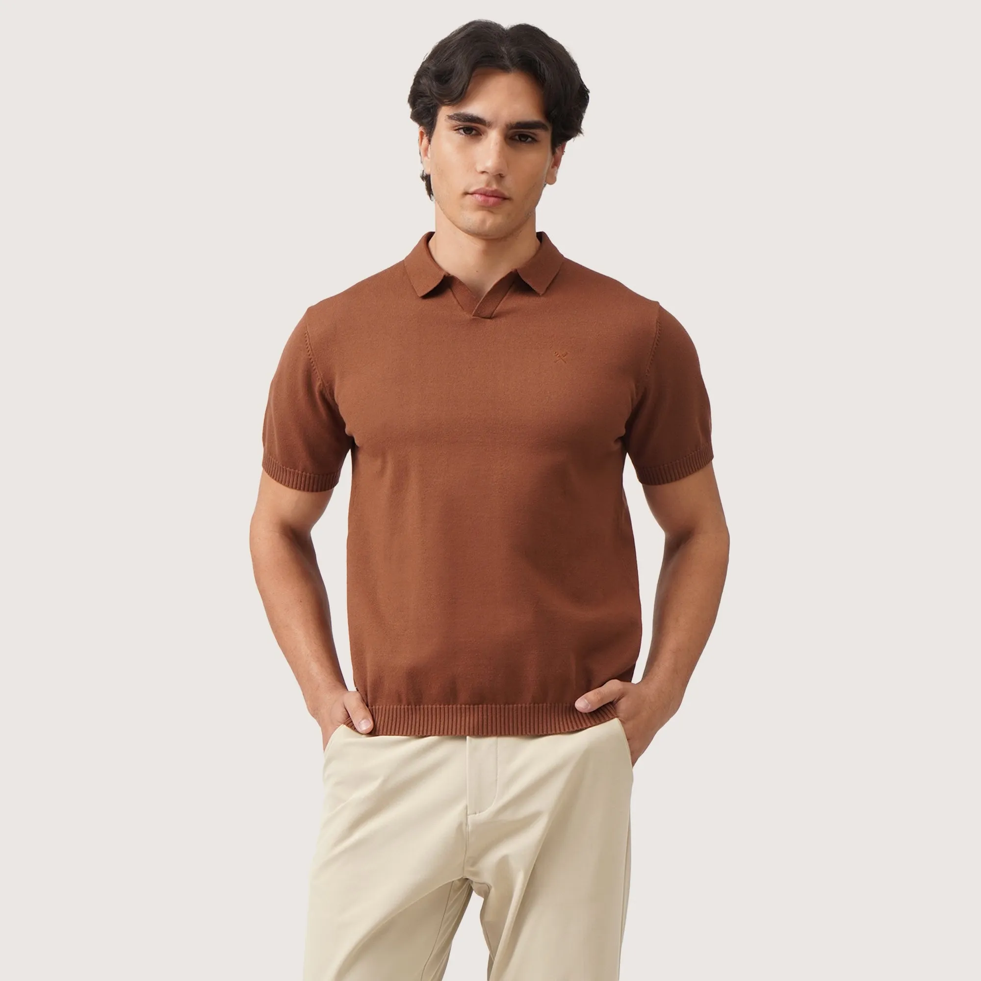 Regatta- Regular Fit V-Placket Polo Shirt