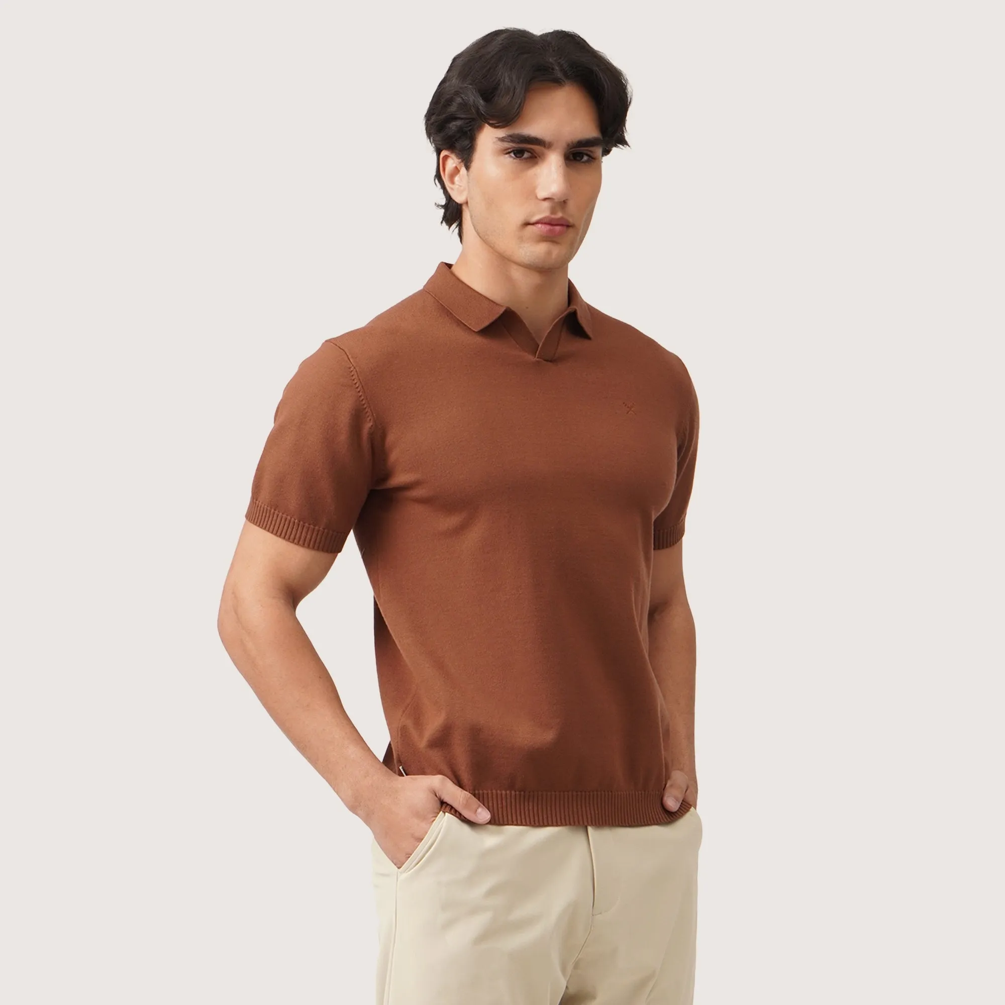 Regatta- Regular Fit V-Placket Polo Shirt