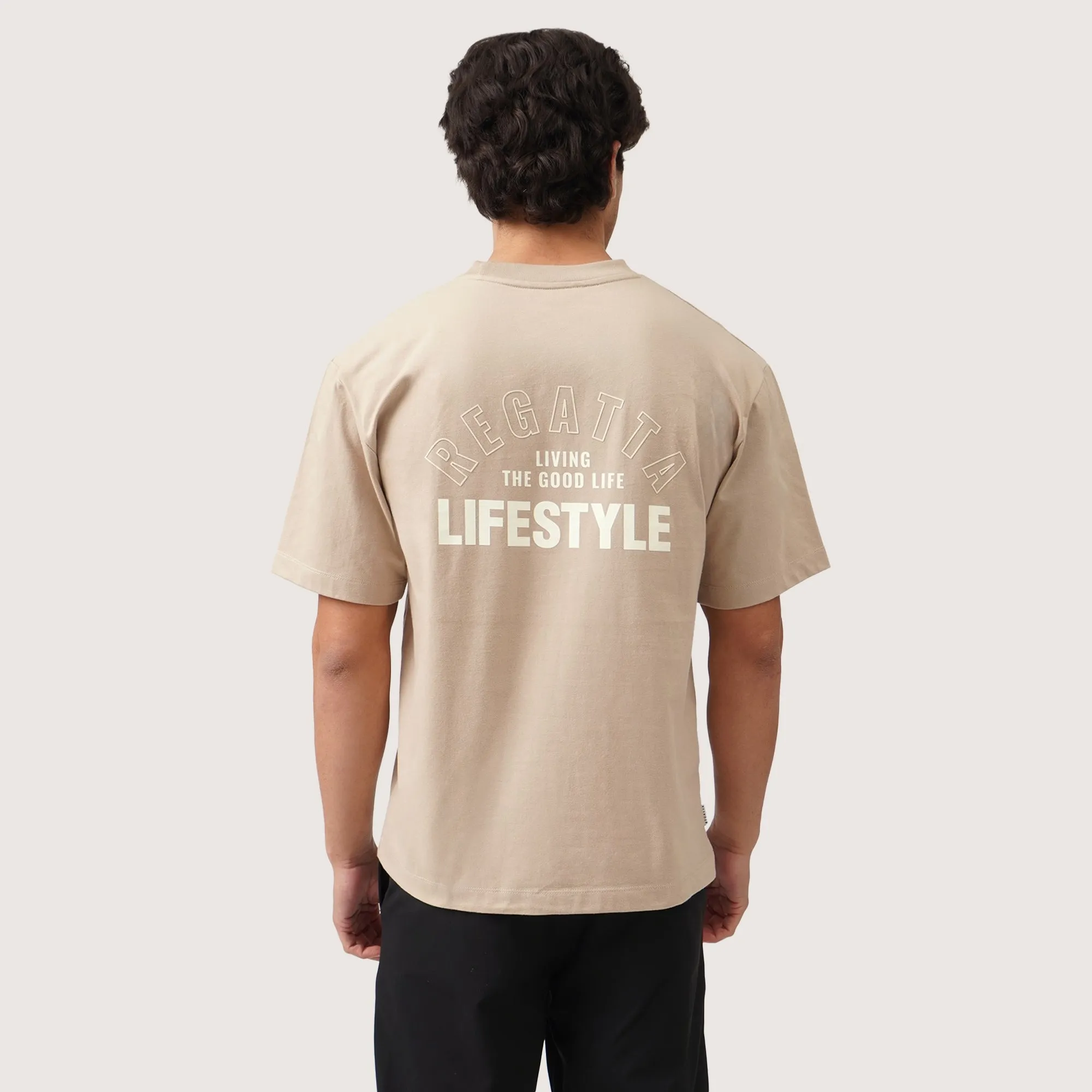 Regatta- Relaxed Fit Graphic T-Shirt In Single Jersey