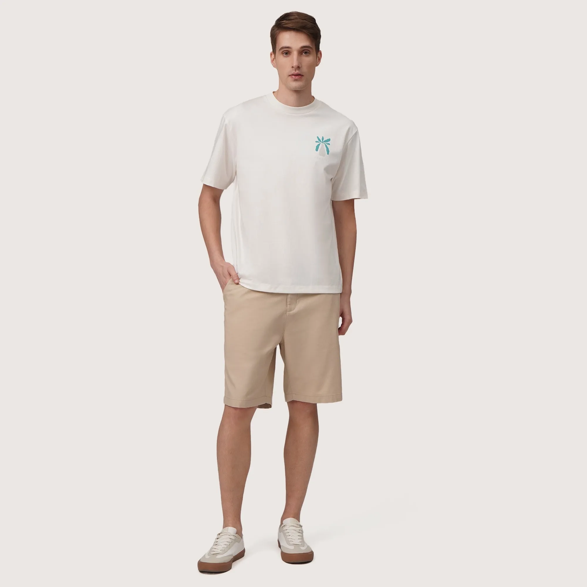 Regatta- Relaxed Fit Round Neck Graphic T-Shirt In Heavy Jersey
