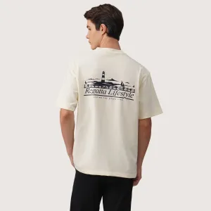 Regatta- Relaxed Fit Round Neck Graphic T-Shirt In Single Jersey