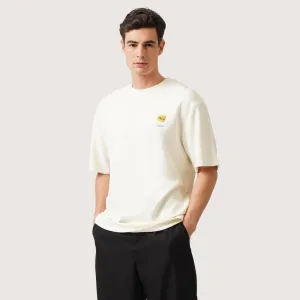 Regatta- Relaxed Fit Round Neck T-Shirt In Pique With Burger Embroidery