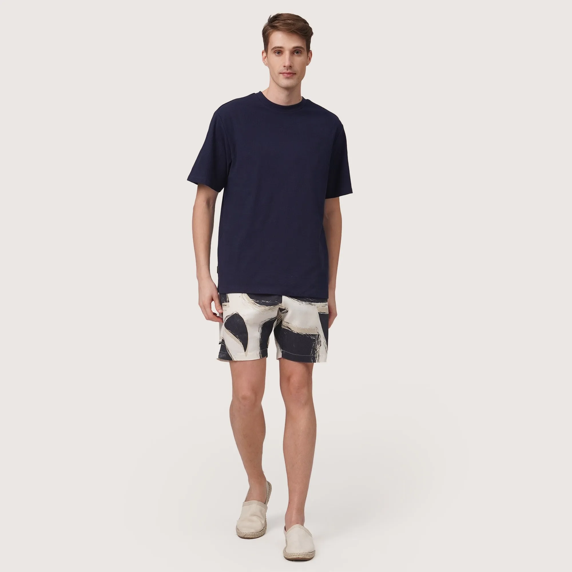 Regatta- Relaxed Fit Round Neck T-Shirt In Textured Fabric