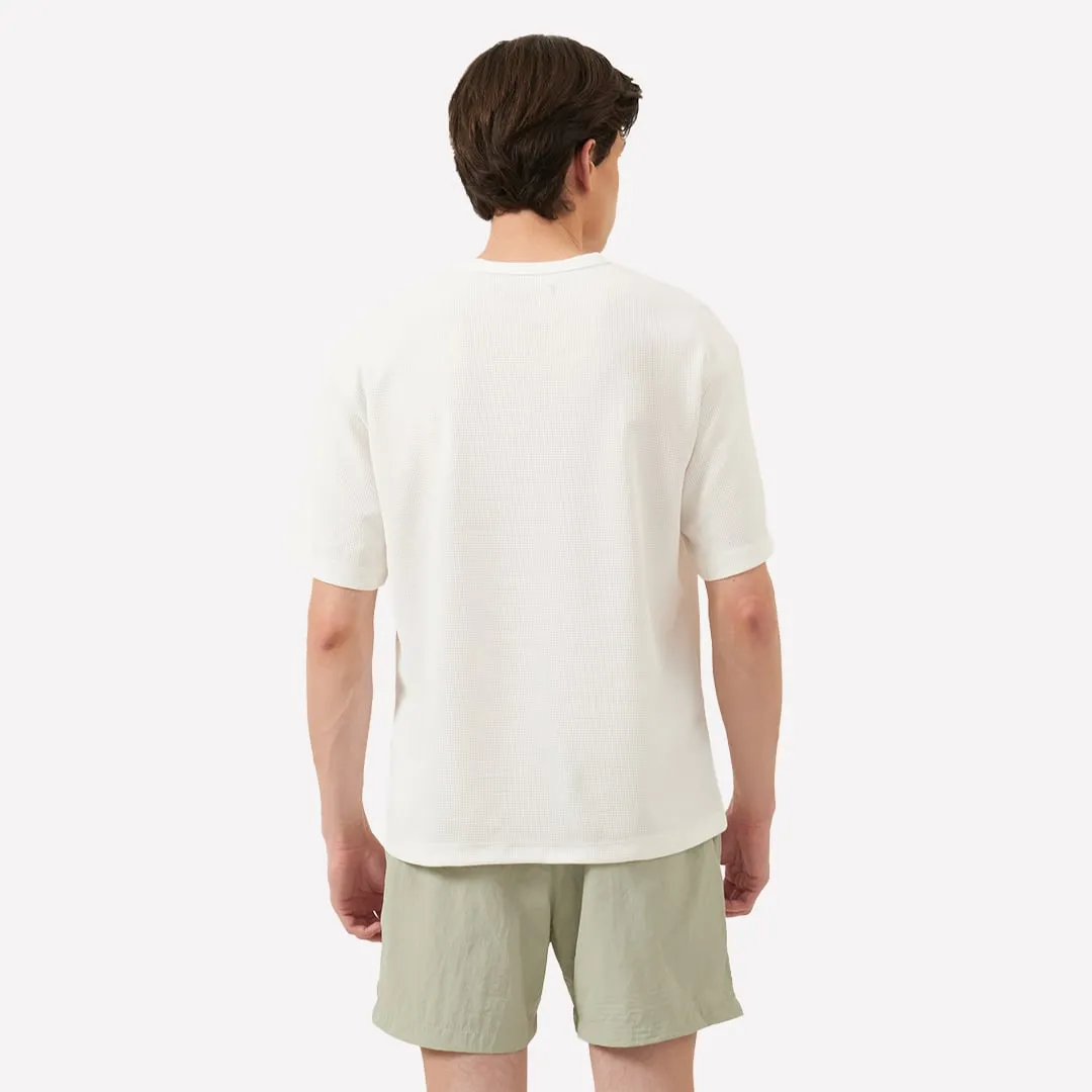 Regatta- Relaxed Fit Round Neck T-Shirt In Waffle Fabric